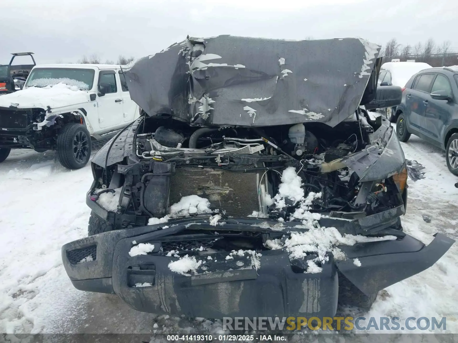 12 Photograph of a damaged car 1C6RR7GT8MS510233 RAM 1500 CLASSIC 2021