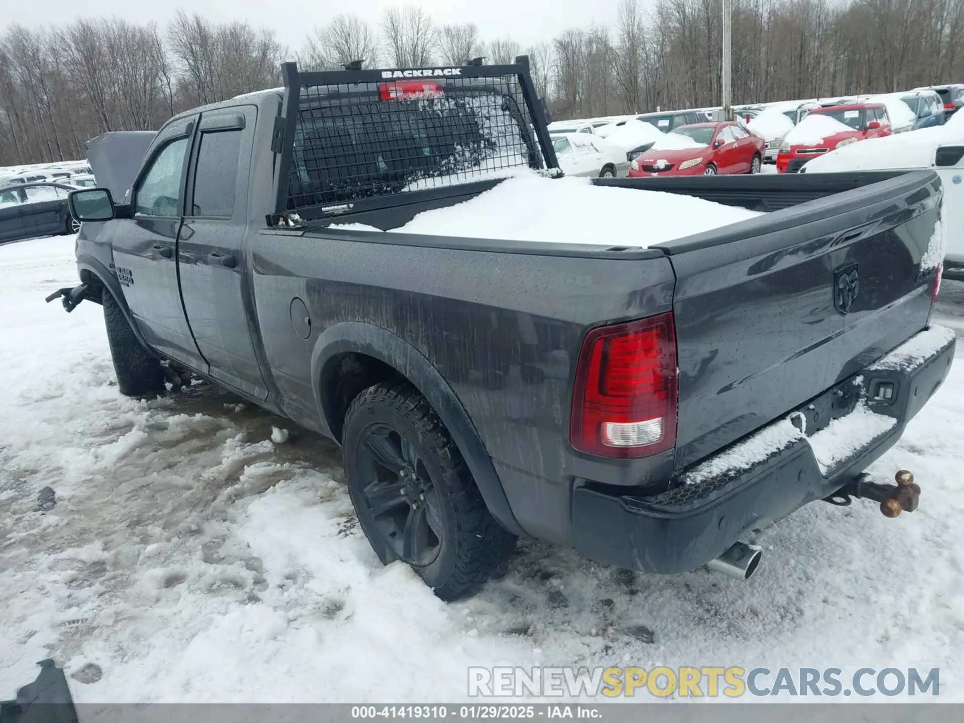 3 Photograph of a damaged car 1C6RR7GT8MS510233 RAM 1500 CLASSIC 2021