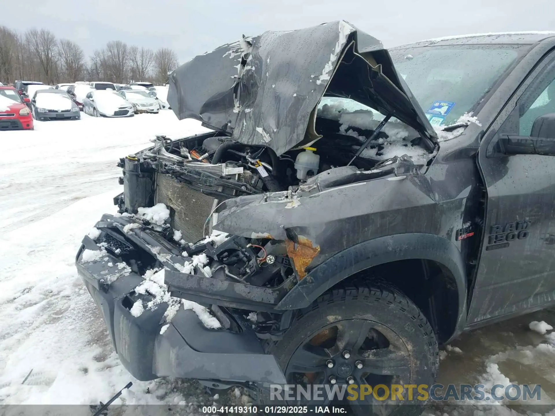 6 Photograph of a damaged car 1C6RR7GT8MS510233 RAM 1500 CLASSIC 2021