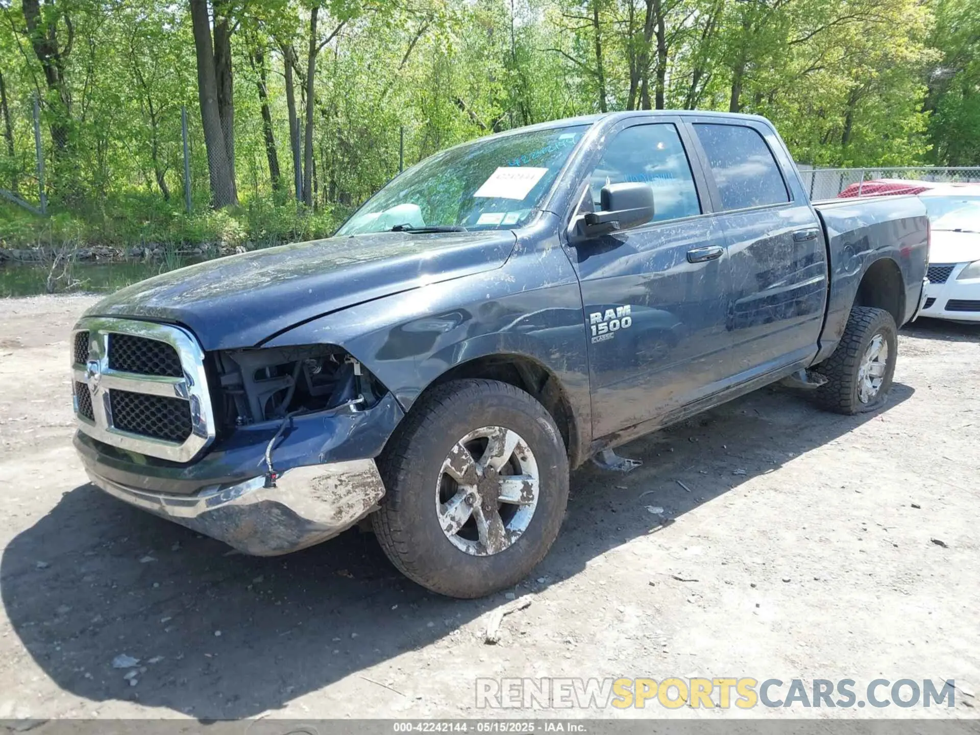 2 Photograph of a damaged car 1C6RR7LG9MS542049 RAM 1500 CLASSIC 2021