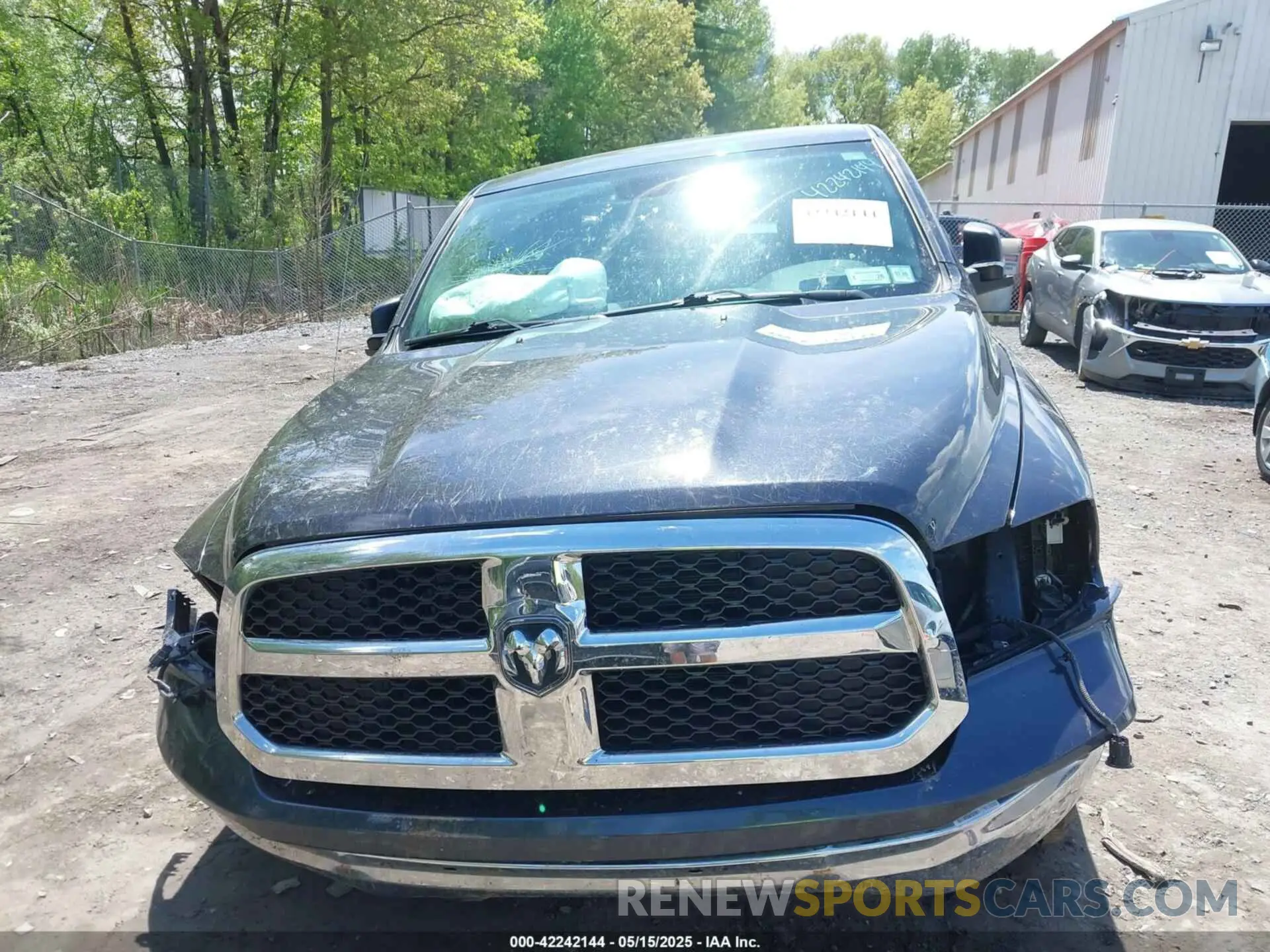 6 Photograph of a damaged car 1C6RR7LG9MS542049 RAM 1500 CLASSIC 2021