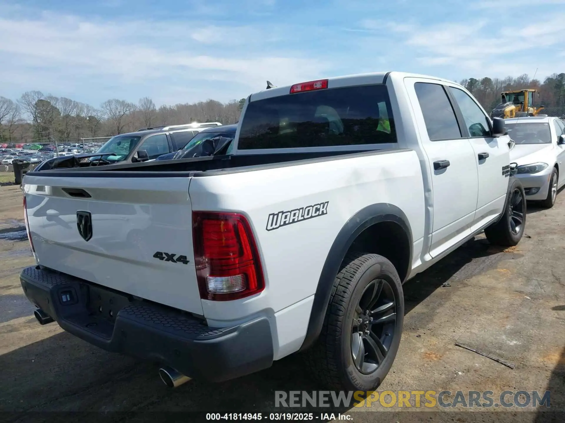 4 Photograph of a damaged car 1C6RR7LT8MS528592 RAM 1500 CLASSIC 2021