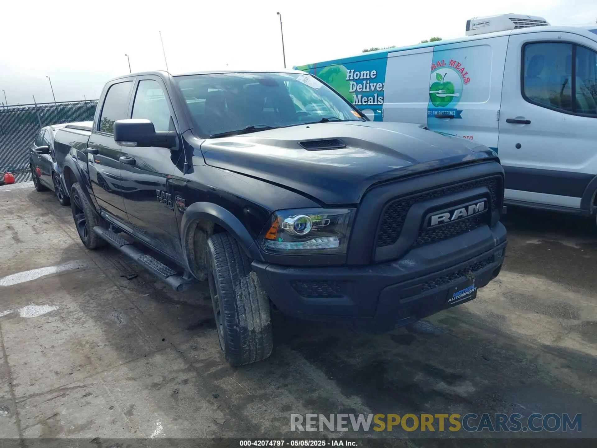 1 Фотография поврежденного автомобиля 1C6RR7LT8MS589263 RAM 1500 CLASSIC 2021