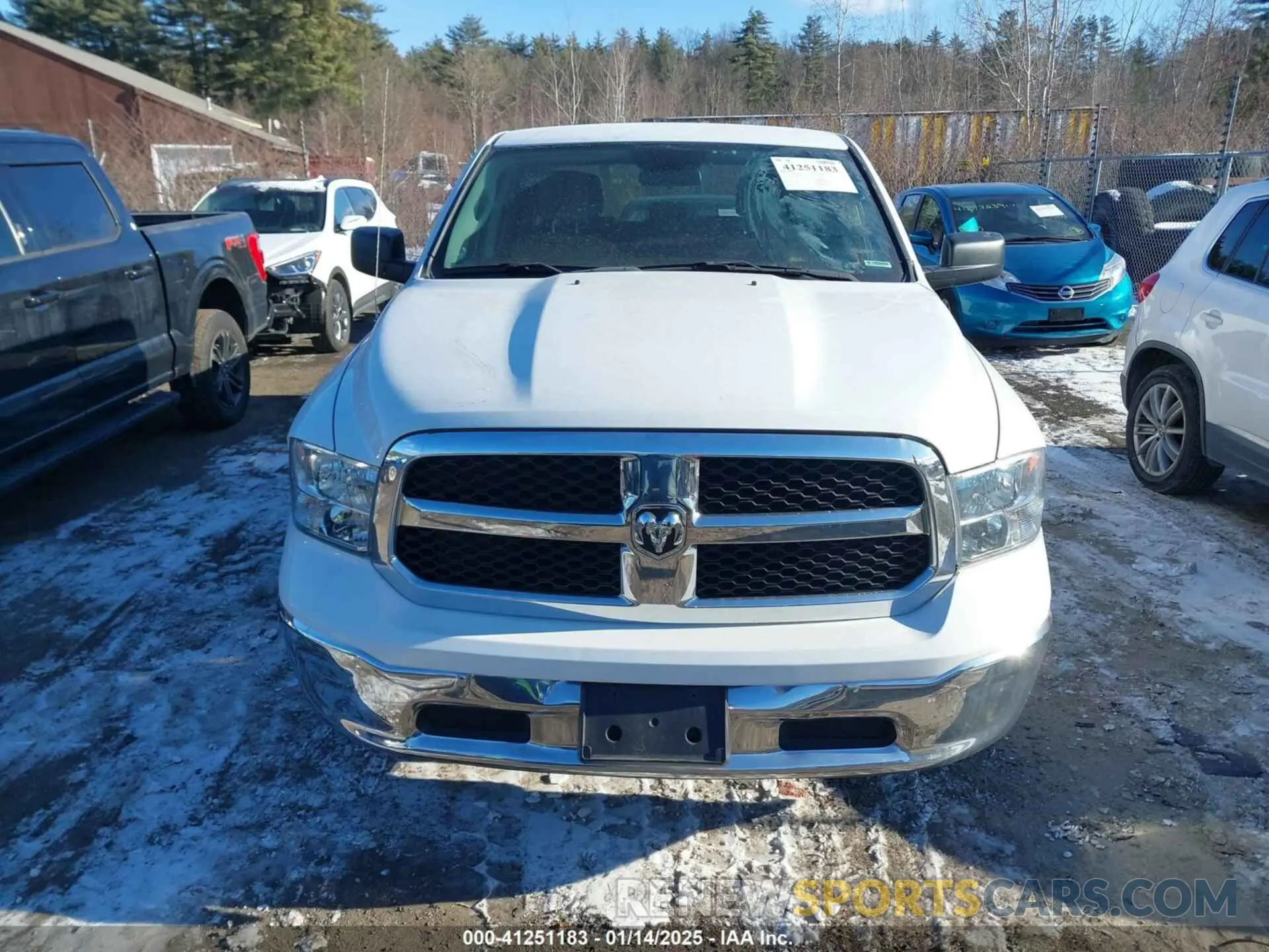 13 Photograph of a damaged car 1C6RR7TT6MS521933 RAM 1500 CLASSIC 2021