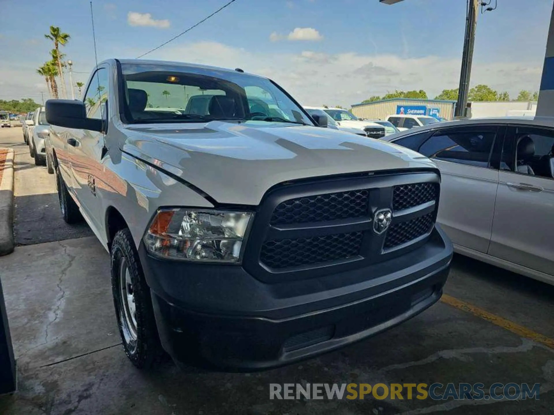 14 Photograph of a damaged car 3C6JR6DGXMG634803 RAM 1500 CLASSIC 2021