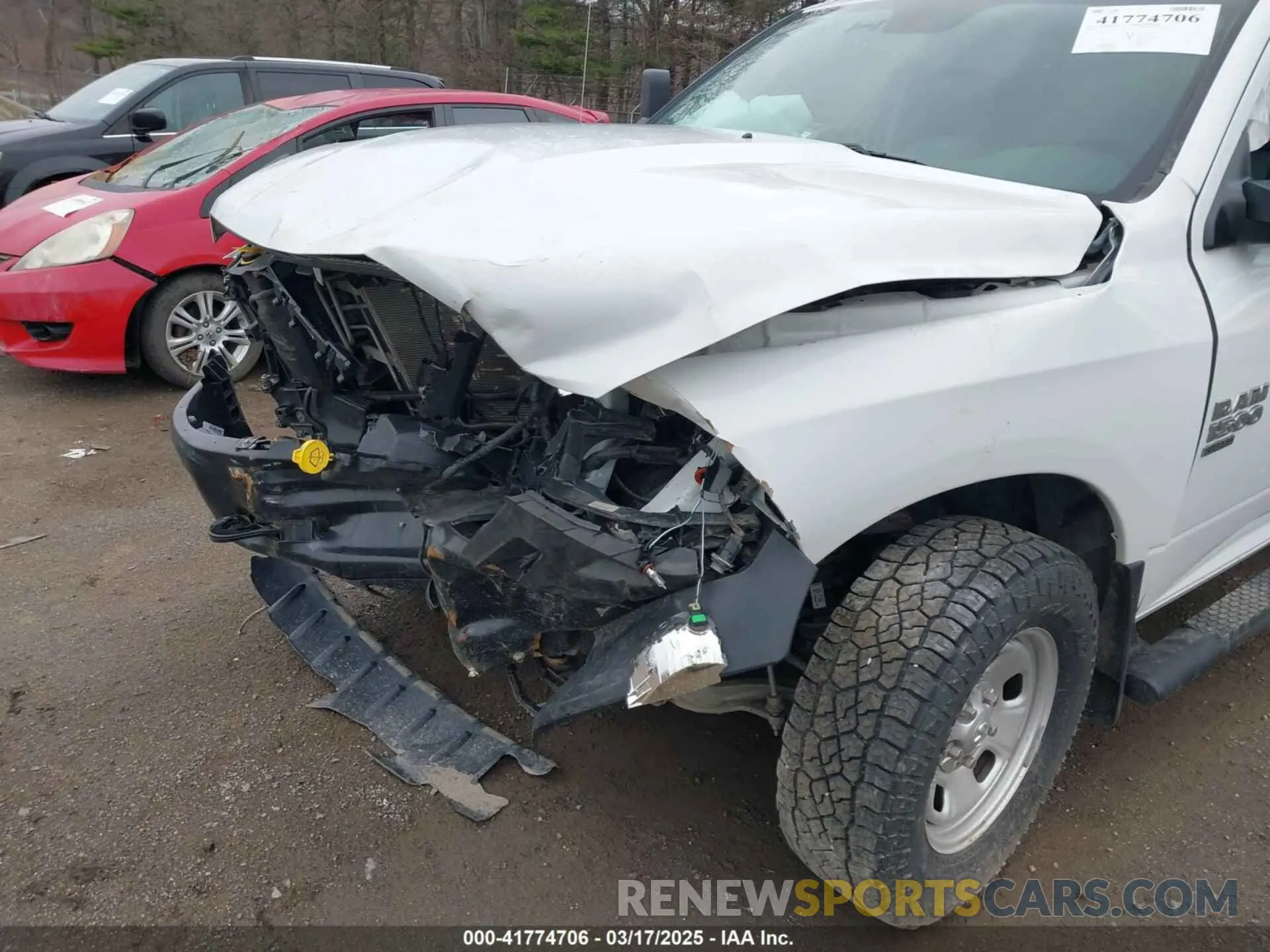 18 Photograph of a damaged car 3C6JR7AG0MG714458 RAM 1500 CLASSIC 2021