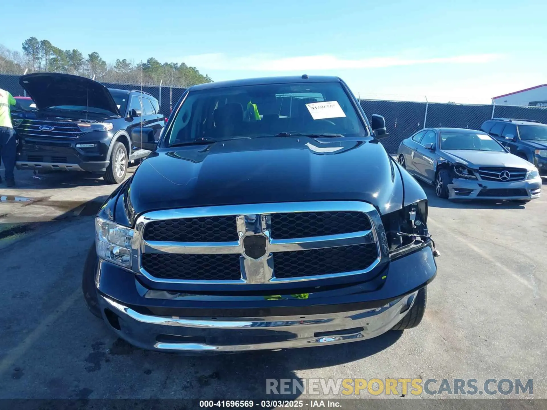 13 Photograph of a damaged car 3C6RR6KG2MG711606 RAM 1500 CLASSIC 2021