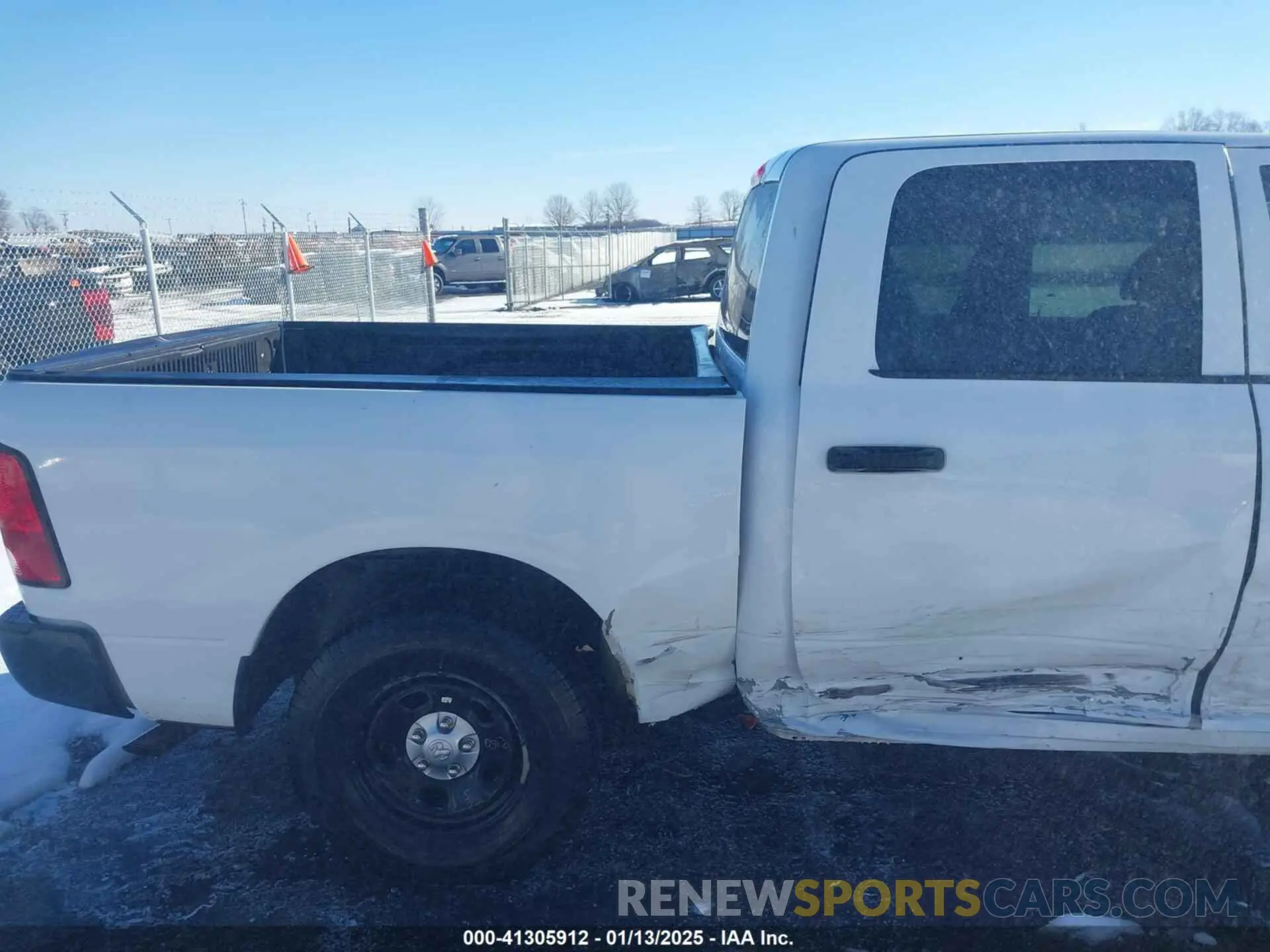 17 Photograph of a damaged car 3C6RR6KG5MG708229 RAM 1500 CLASSIC 2021