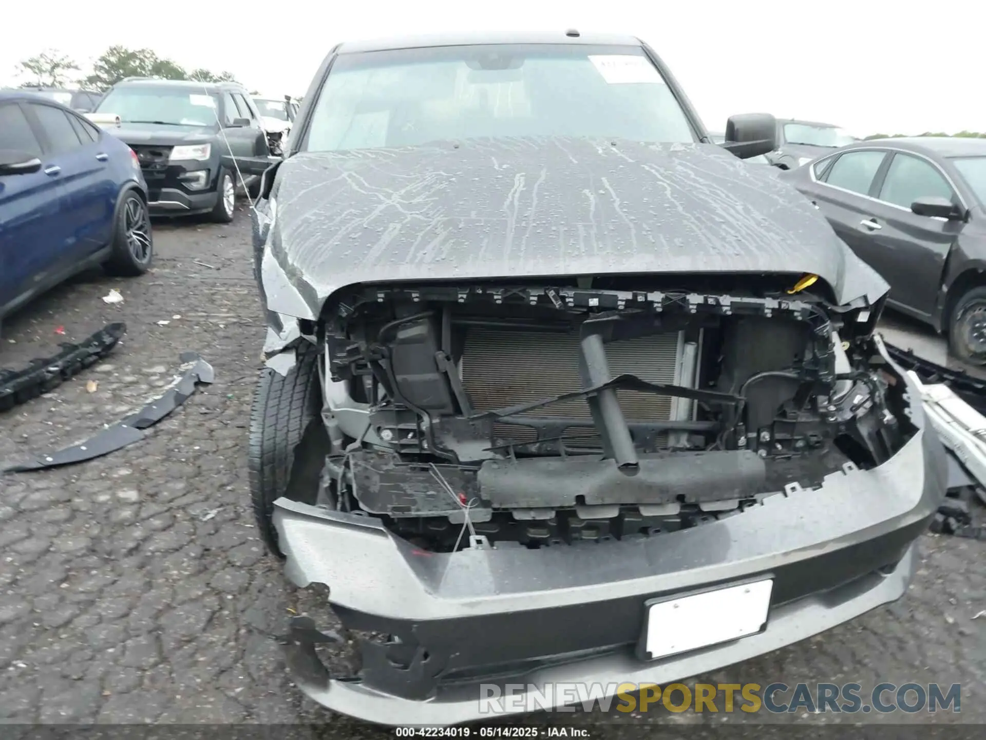 6 Photograph of a damaged car 3C6RR6KT2MG704541 RAM 1500 CLASSIC 2021