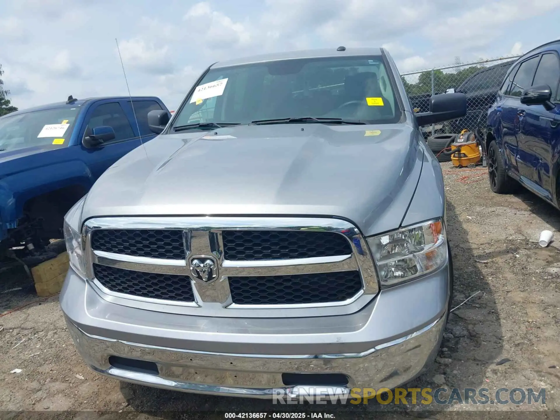12 Photograph of a damaged car 3C6RR7KT7MG665242 RAM 1500 CLASSIC 2021