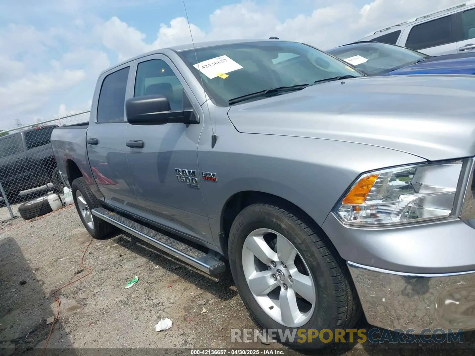 13 Photograph of a damaged car 3C6RR7KT7MG665242 RAM 1500 CLASSIC 2021