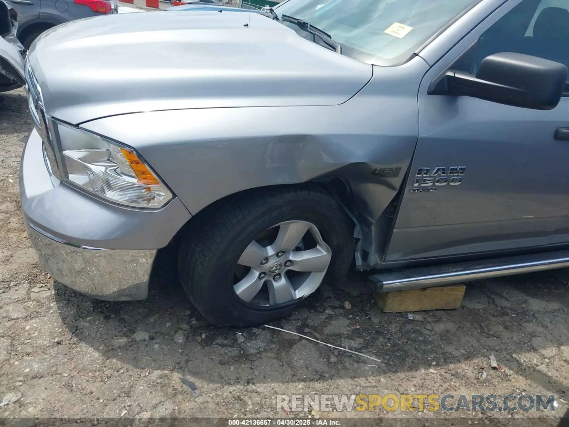 6 Photograph of a damaged car 3C6RR7KT7MG665242 RAM 1500 CLASSIC 2021