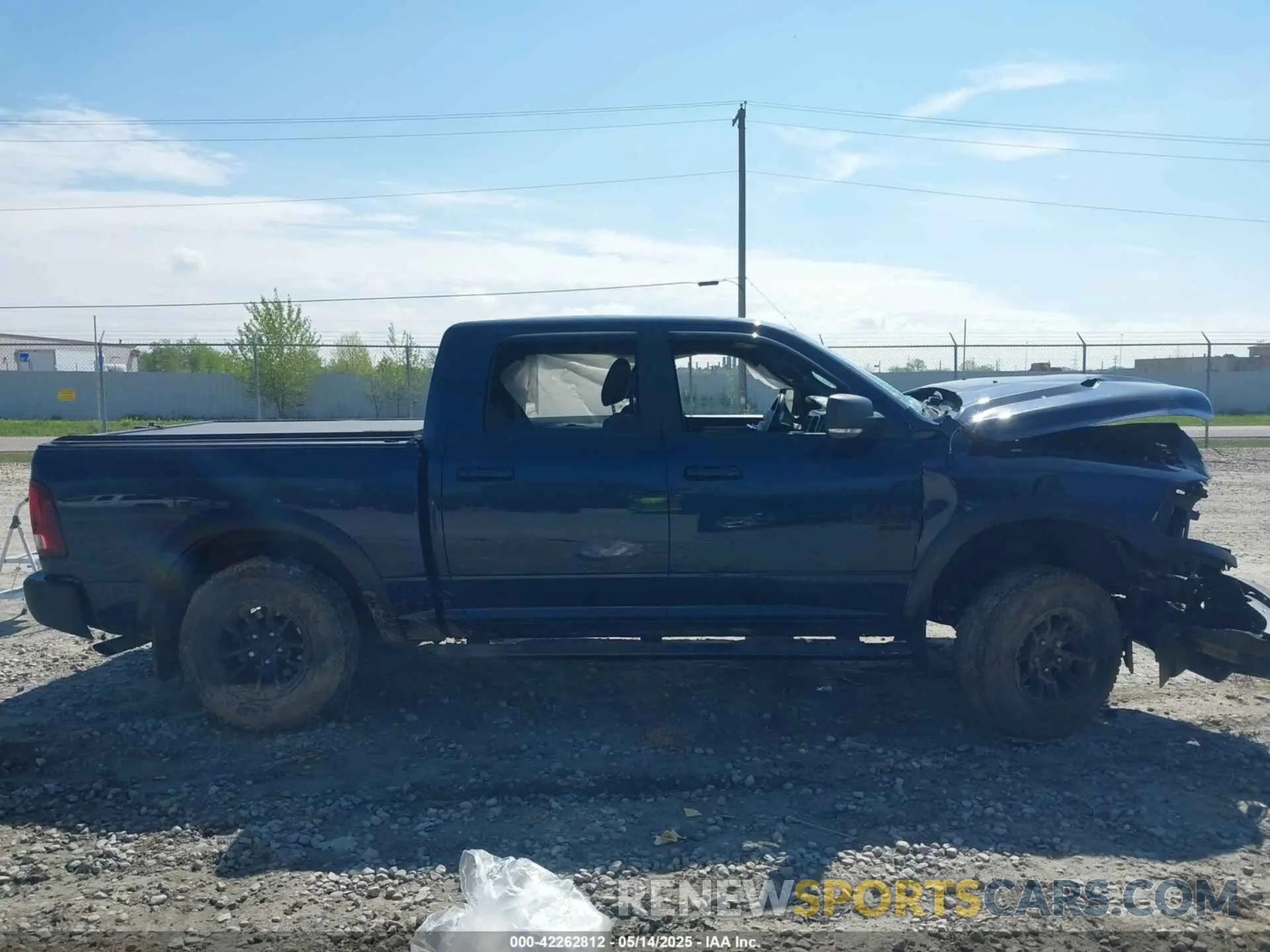 13 Photograph of a damaged car 1C6RR7LG3NS131358 RAM 1500 CLASSIC 2022