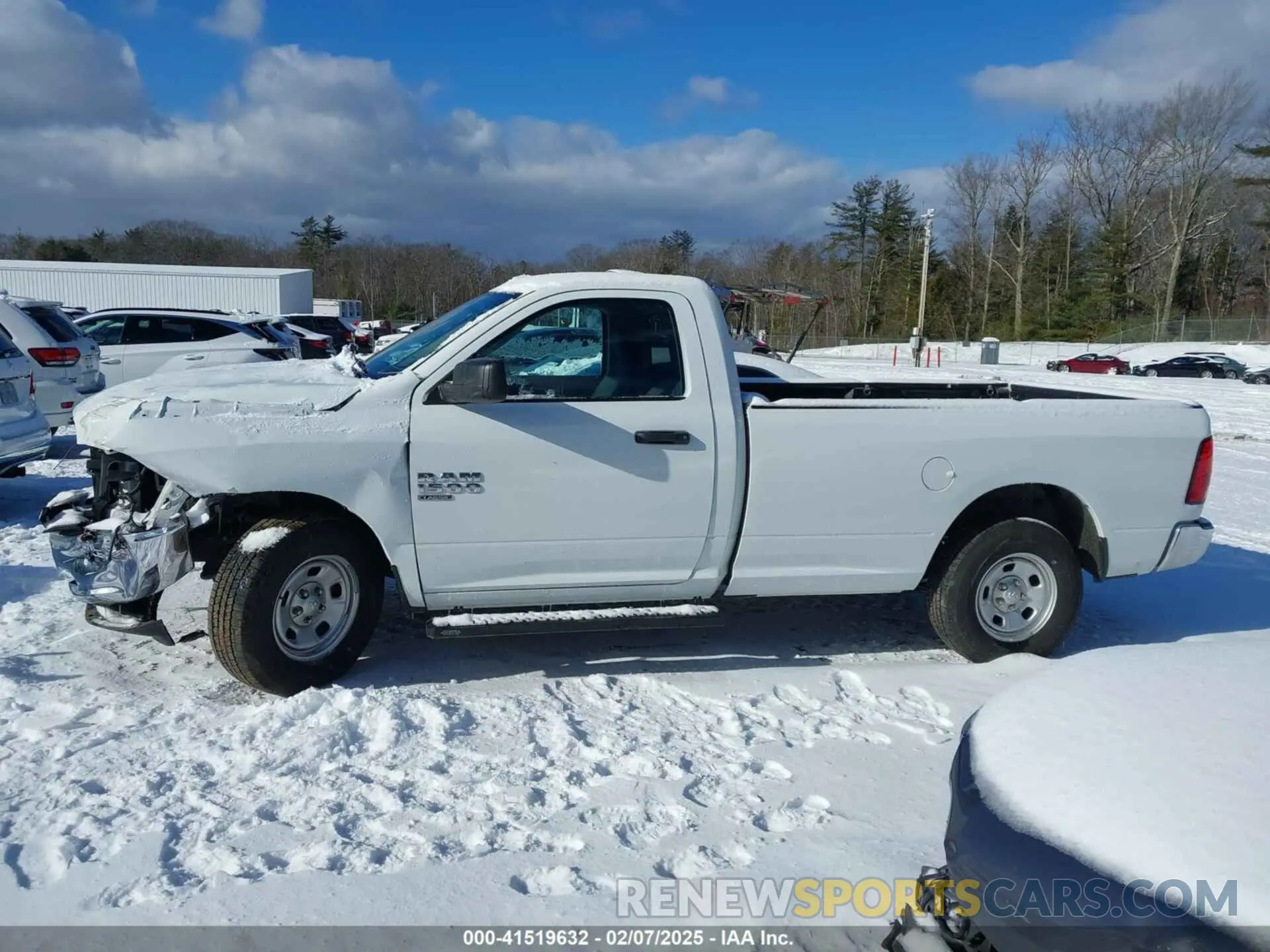 14 Фотография поврежденного автомобиля 3C6JR6DG4NG412663 RAM 1500 CLASSIC 2022