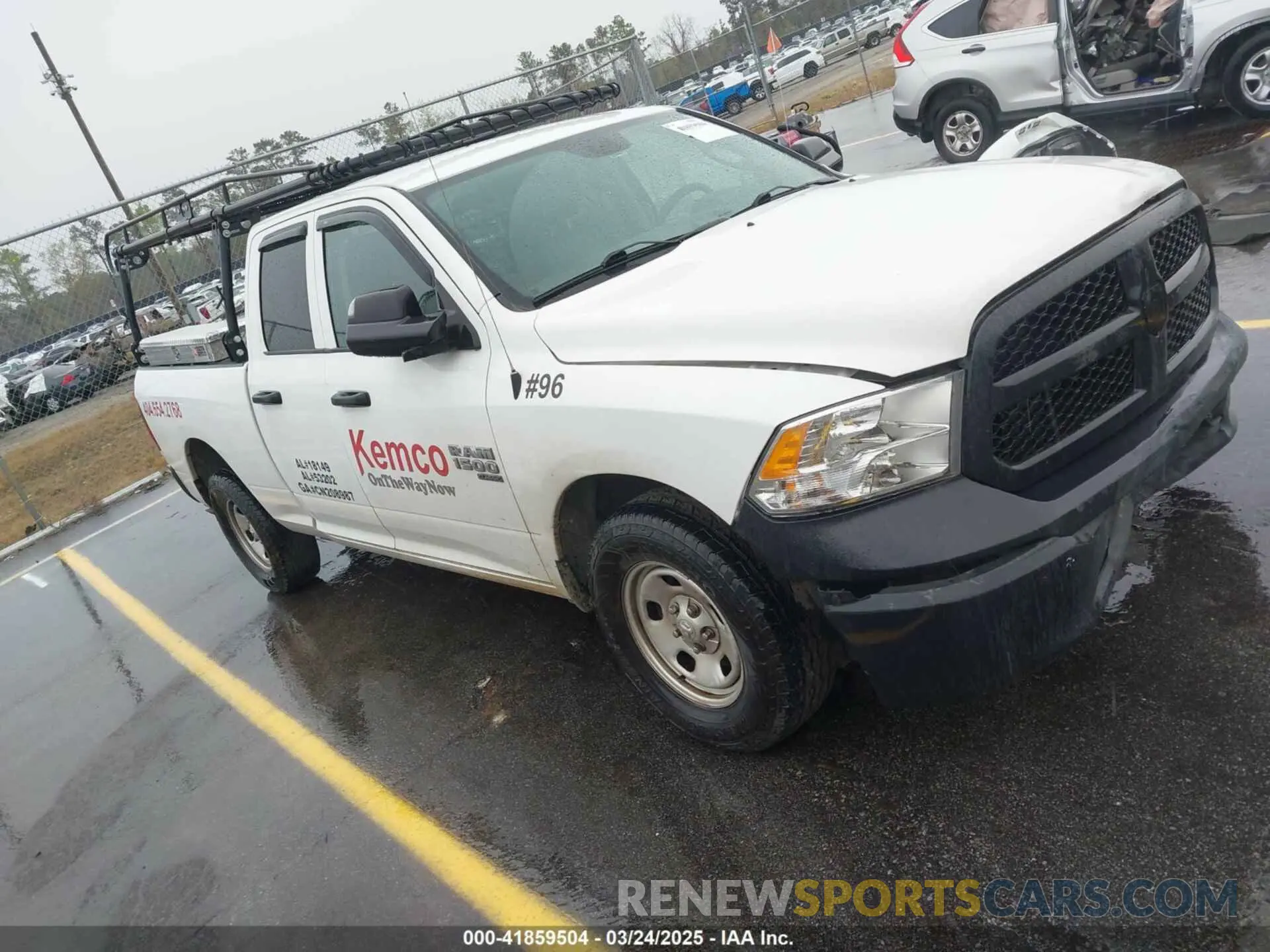 1 Photograph of a damaged car 1C6RR6FG0PS551880 RAM 1500 CLASSIC 2023