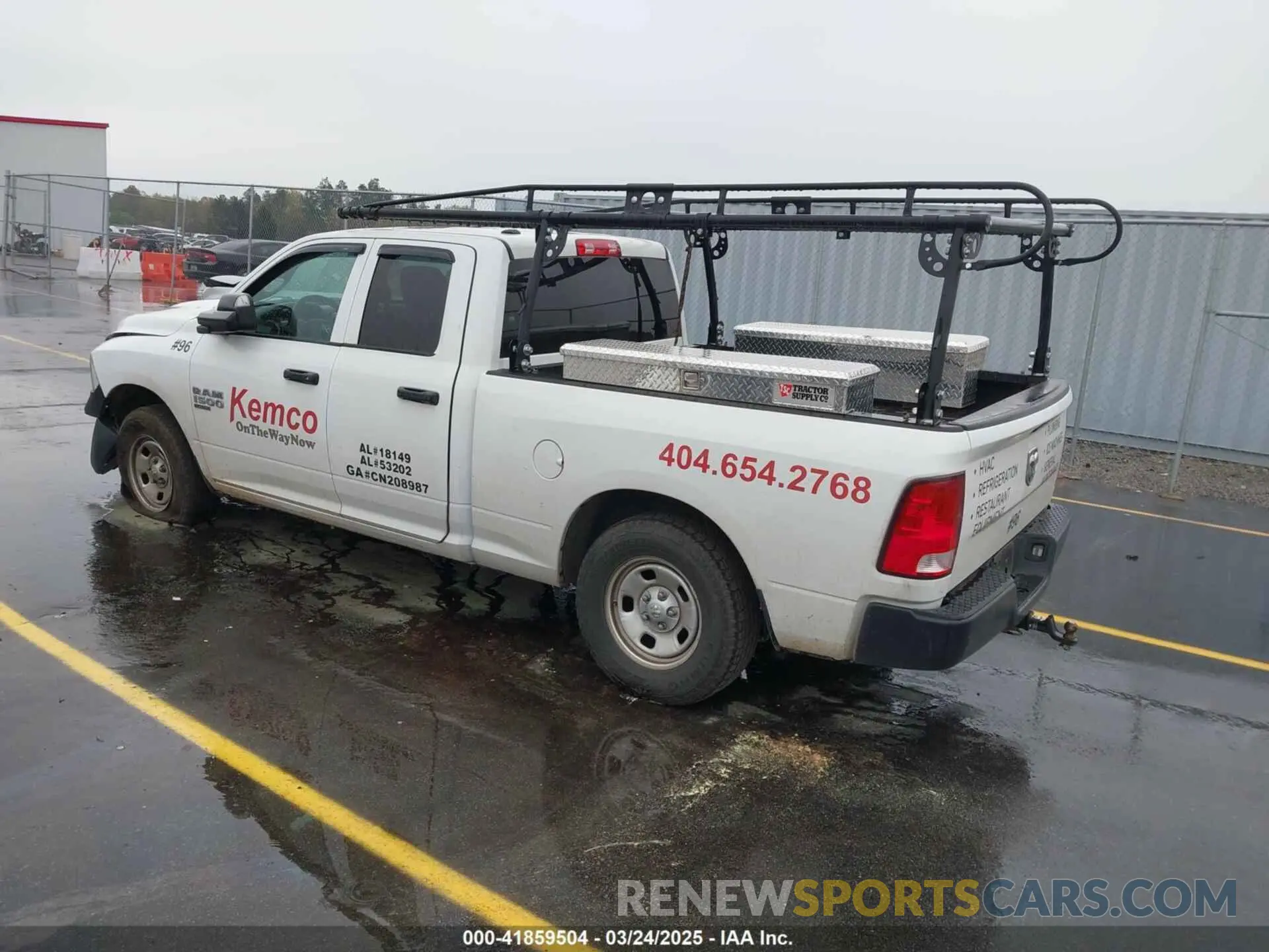 3 Photograph of a damaged car 1C6RR6FG0PS551880 RAM 1500 CLASSIC 2023