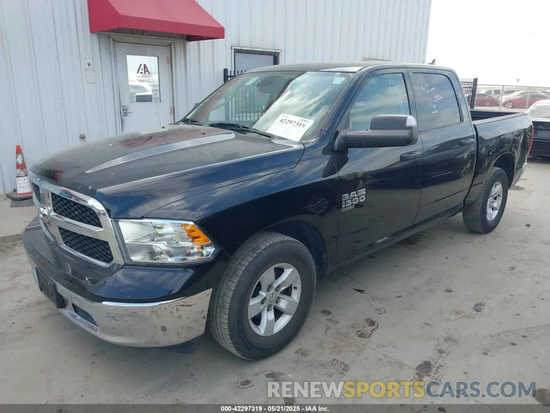 2 Photograph of a damaged car 1C6RR6LG0PS525350 RAM 1500 CLASSIC 2023