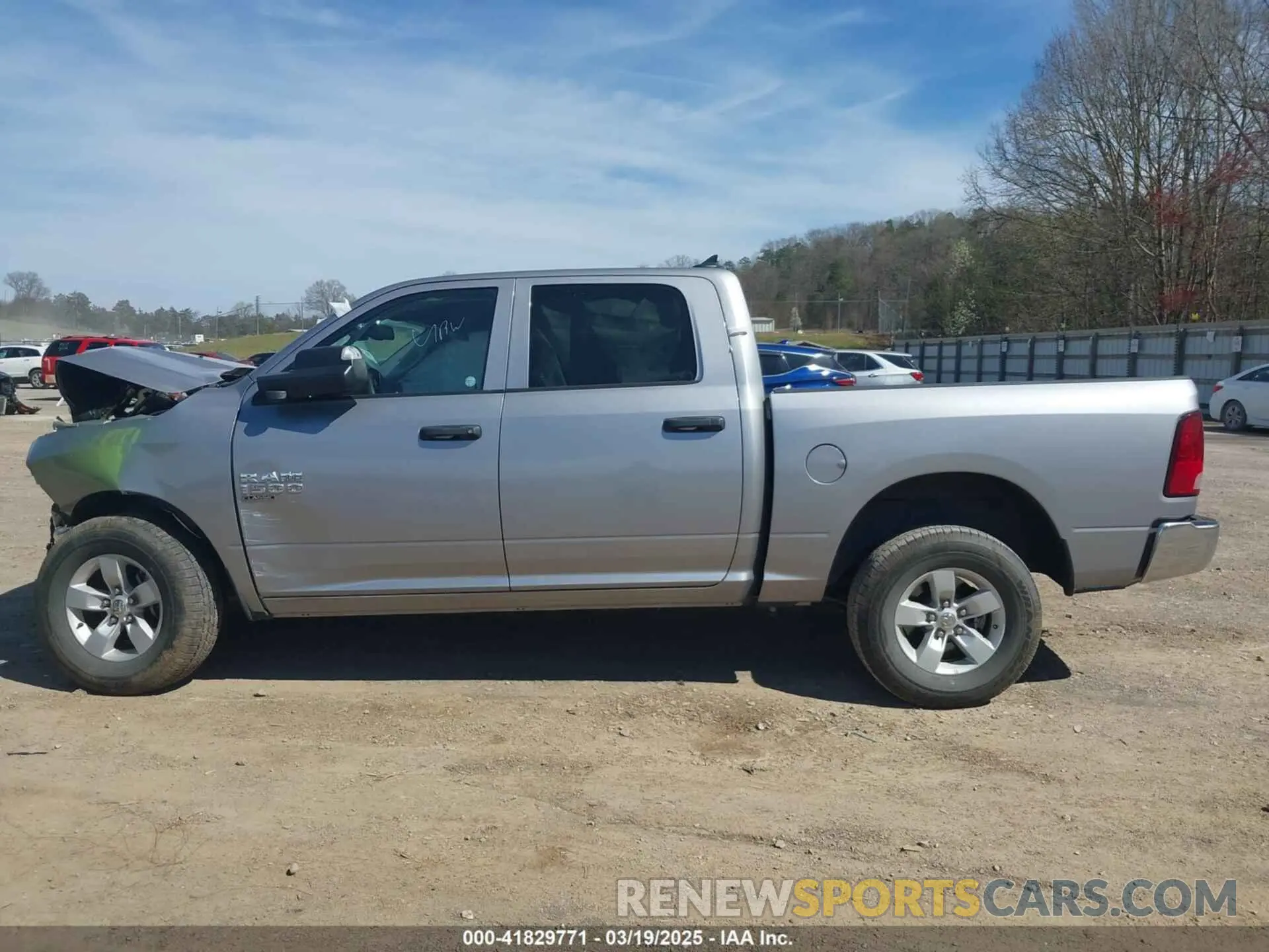 14 Photograph of a damaged car 1C6RR6LG3PS564854 RAM 1500 CLASSIC 2023