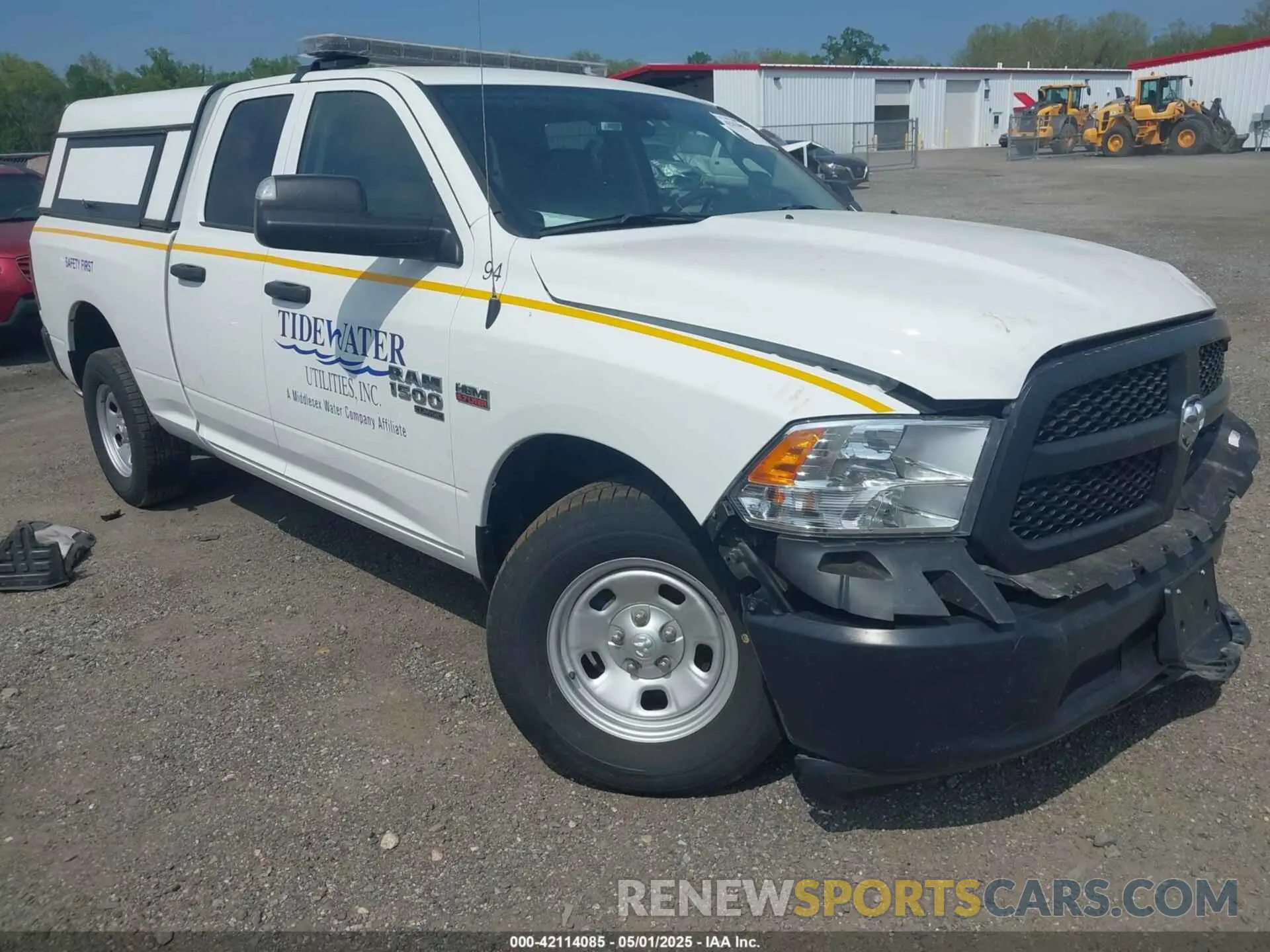 1 Photograph of a damaged car 1C6RR7FT4PS588854 RAM 1500 CLASSIC 2023