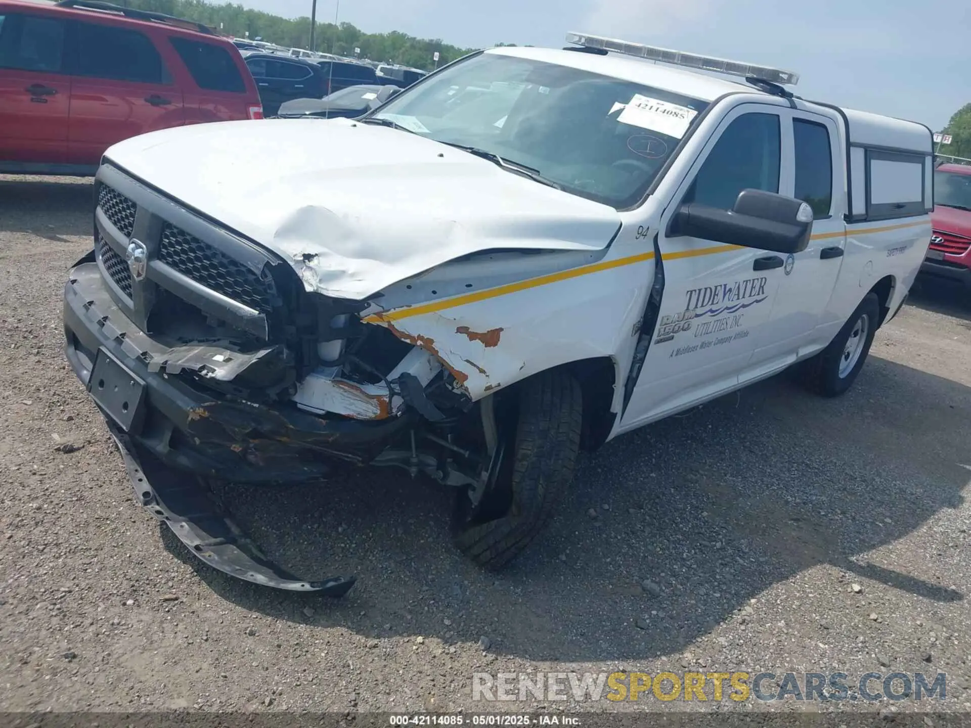 2 Photograph of a damaged car 1C6RR7FT4PS588854 RAM 1500 CLASSIC 2023