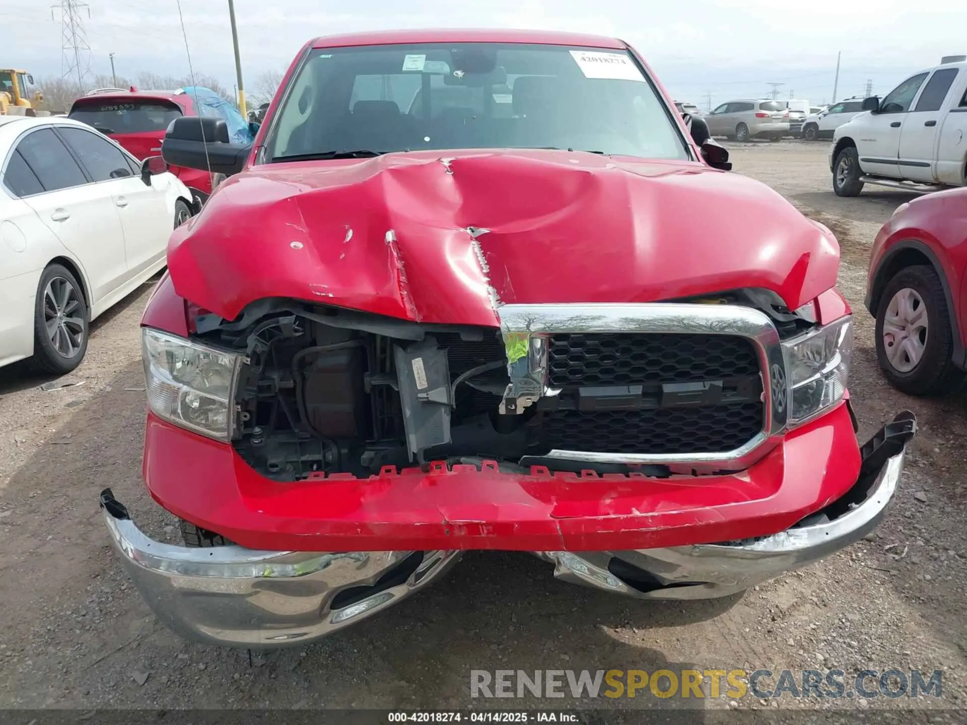 12 Photograph of a damaged car 1C6RR7LG2PS516882 RAM 1500 CLASSIC 2023