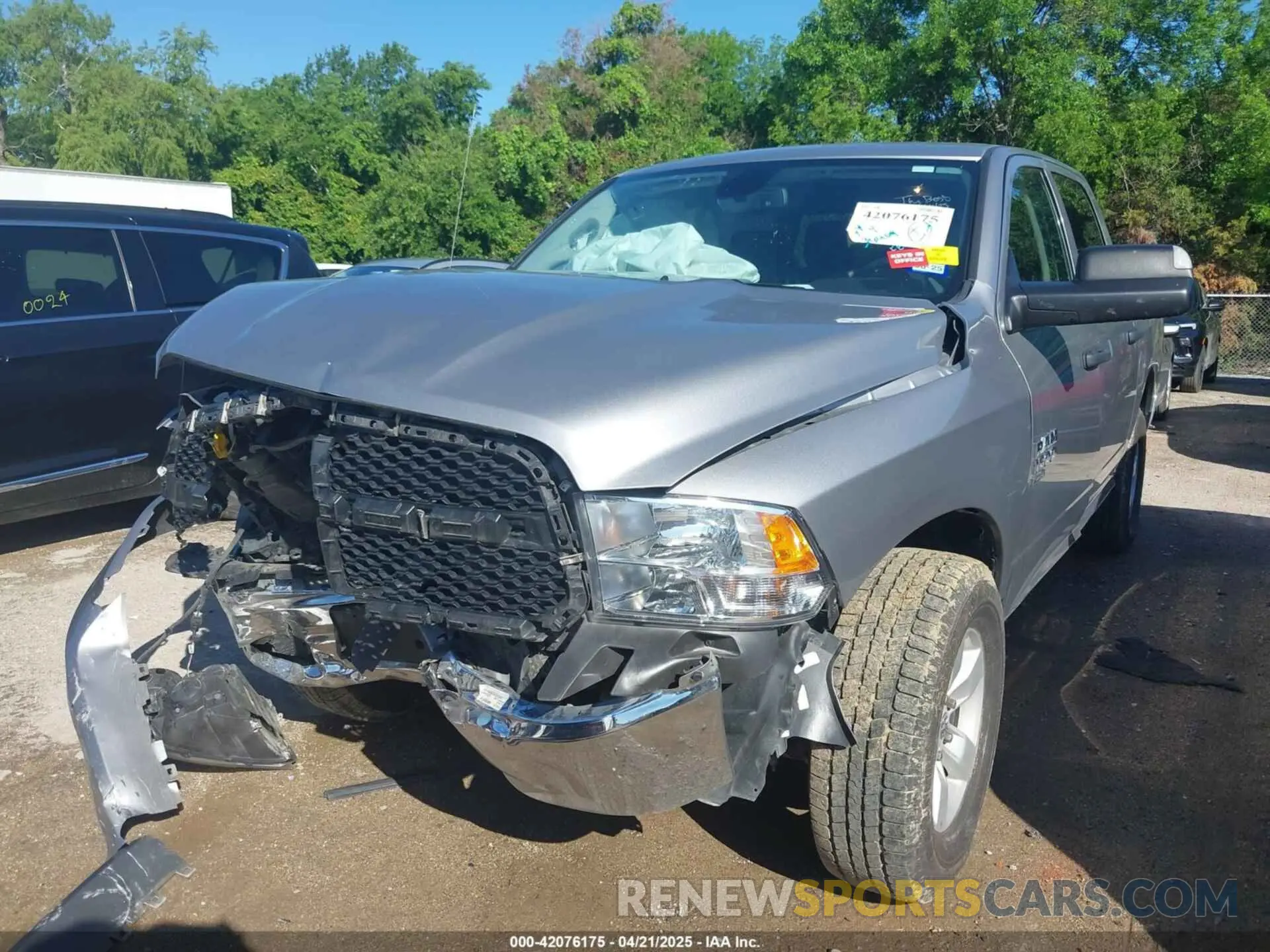 2 Photograph of a damaged car 1C6RR7LG3PS527454 RAM 1500 CLASSIC 2023