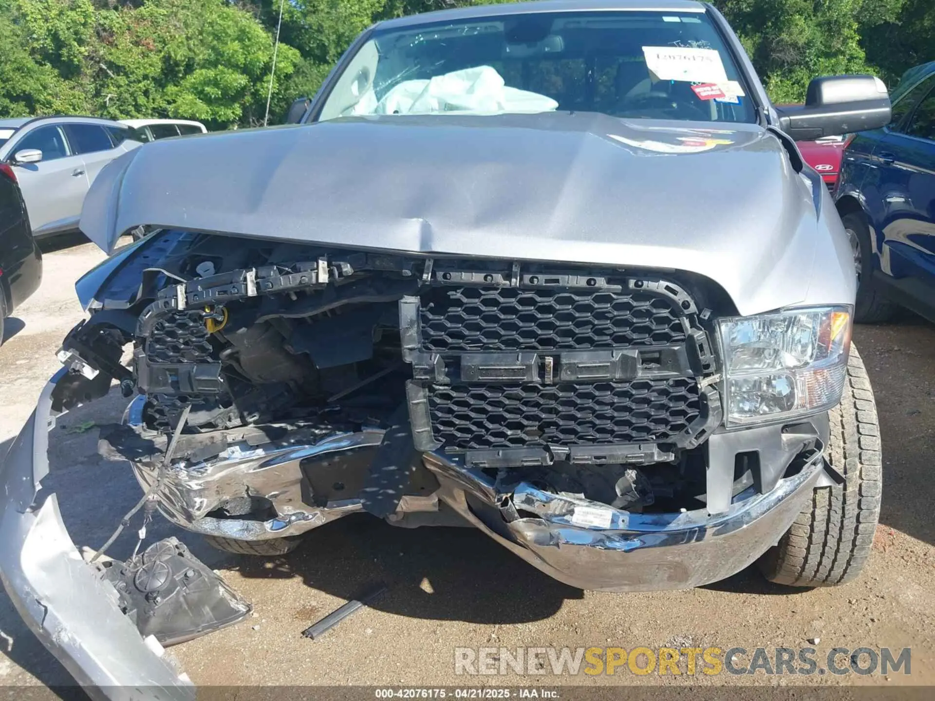 6 Photograph of a damaged car 1C6RR7LG3PS527454 RAM 1500 CLASSIC 2023