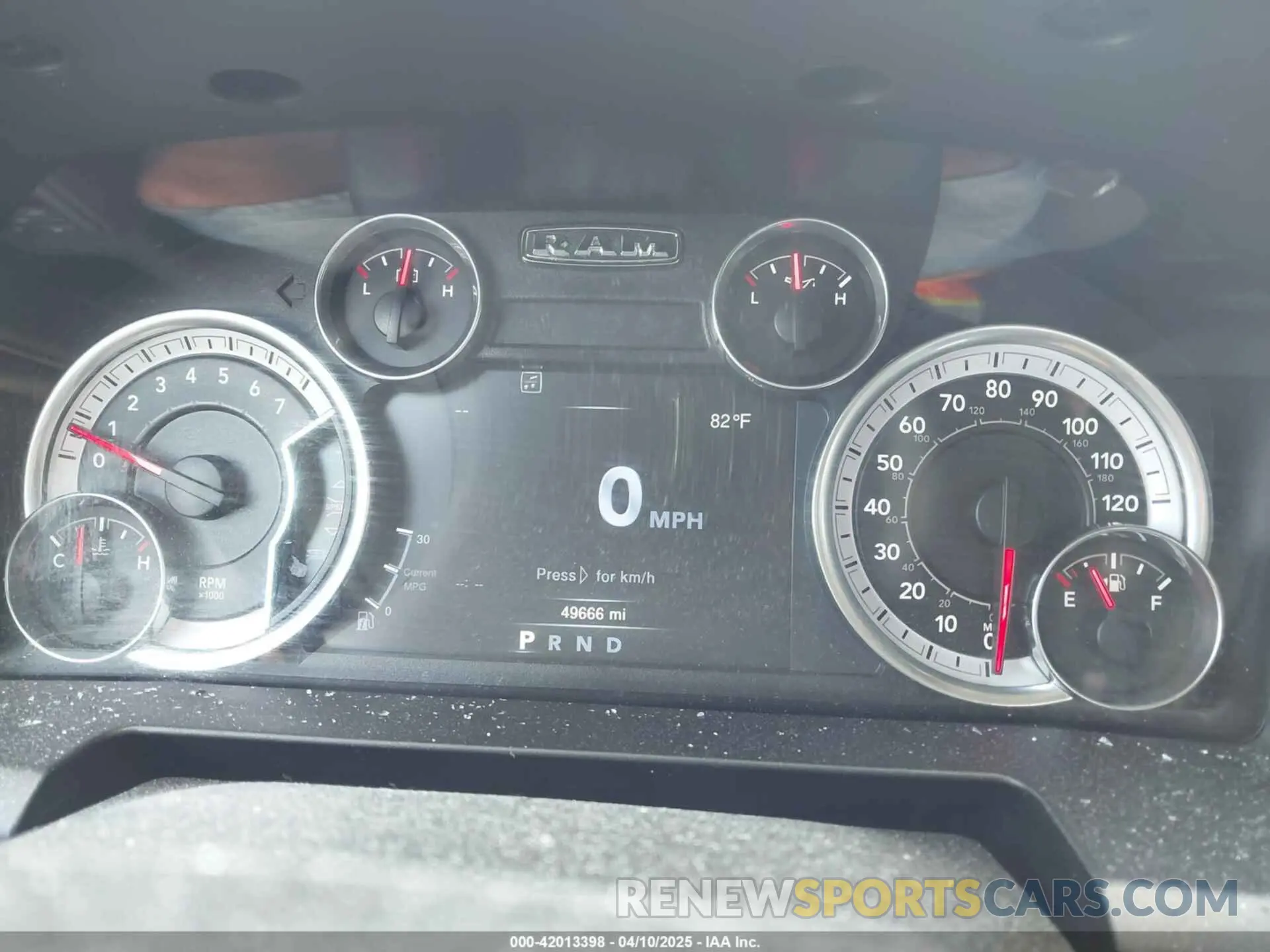 7 Фотография поврежденного автомобиля 1C6RR7LG5PS519372 RAM 1500 CLASSIC 2023