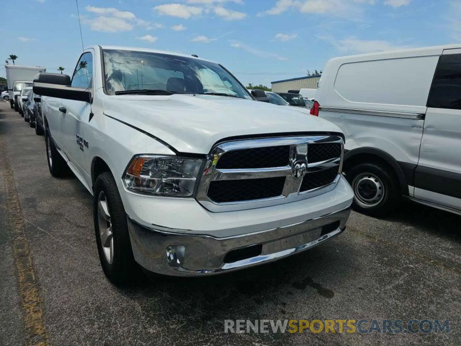 11 Photograph of a damaged car 3C6JR6DT5PG673896 RAM 1500 CLASSIC 2023