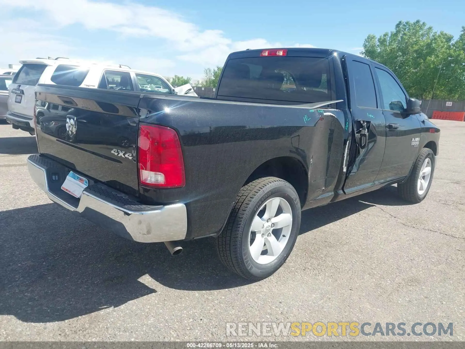 4 Photograph of a damaged car 1C6RR7GG4RS157712 RAM 1500 CLASSIC 2024