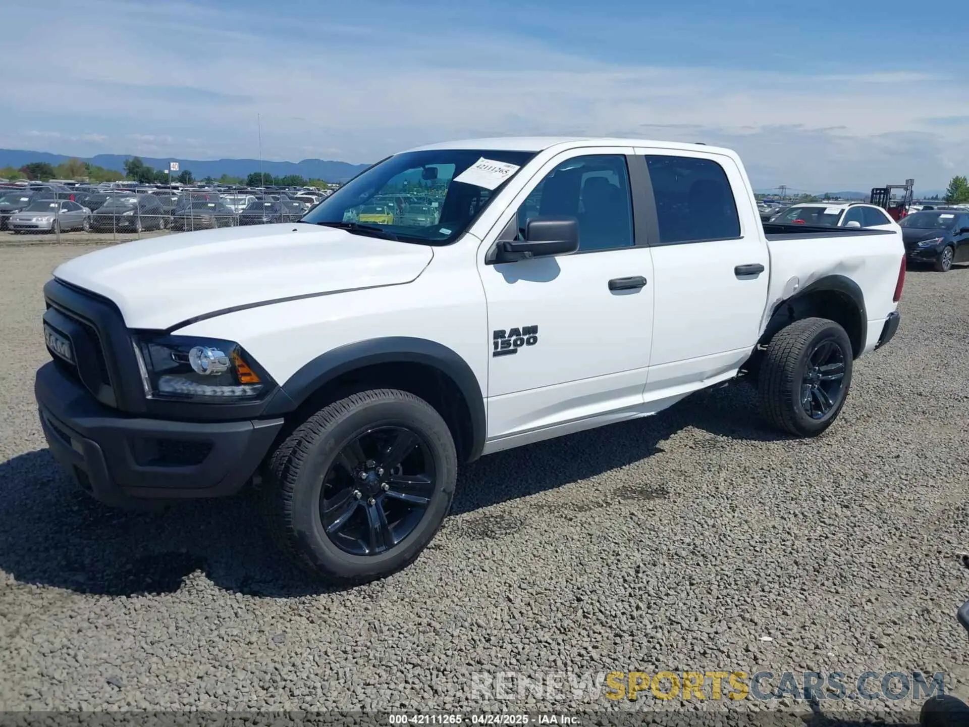2 Photograph of a damaged car 1C6RR7LG9RS157243 RAM 1500 CLASSIC 2024