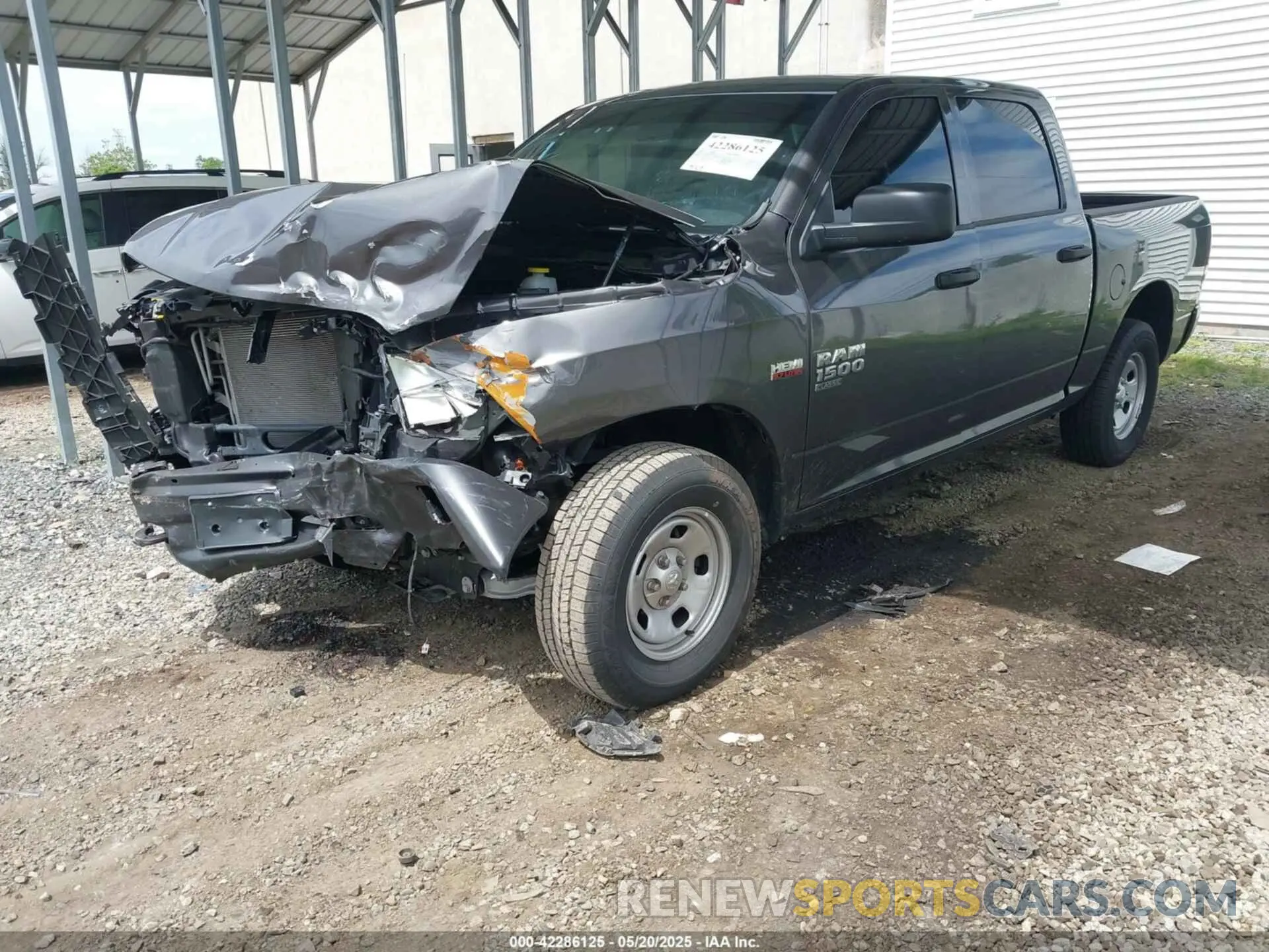 2 Photograph of a damaged car 1C6RR7XT9RS185440 RAM 1500 CLASSIC 2024
