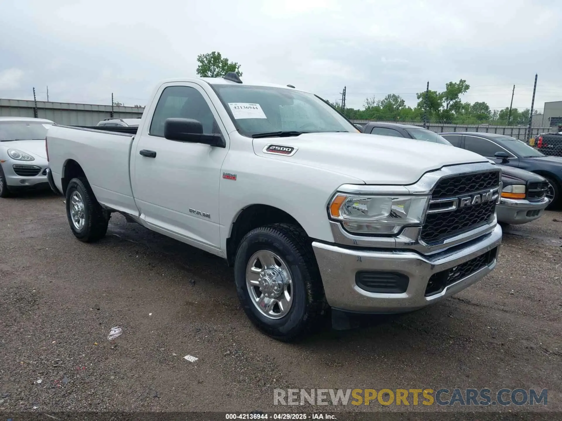 1 Photograph of a damaged car 3C6MR4AJXKG680629 RAM 2500 2019