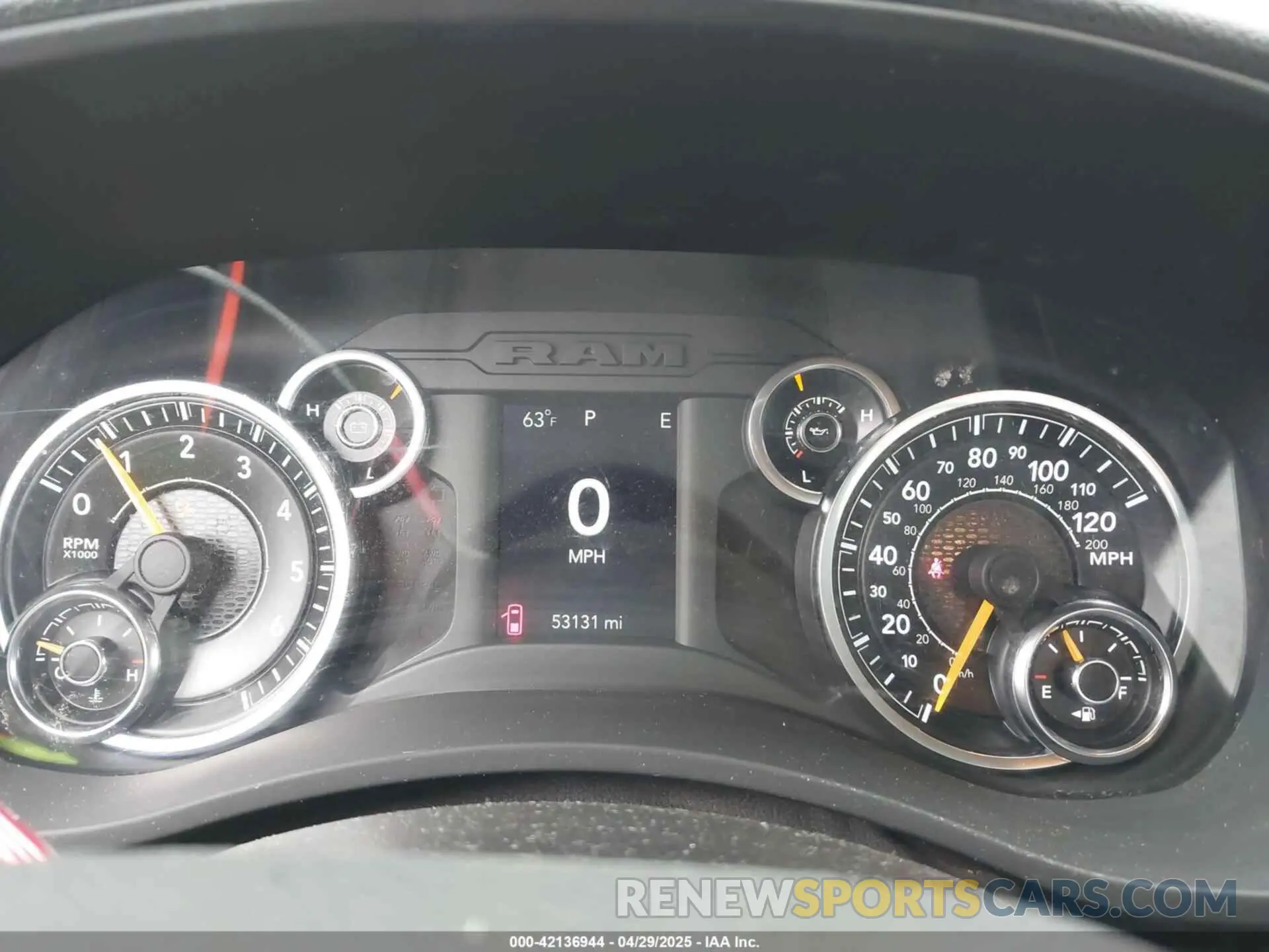 7 Photograph of a damaged car 3C6MR4AJXKG680629 RAM 2500 2019