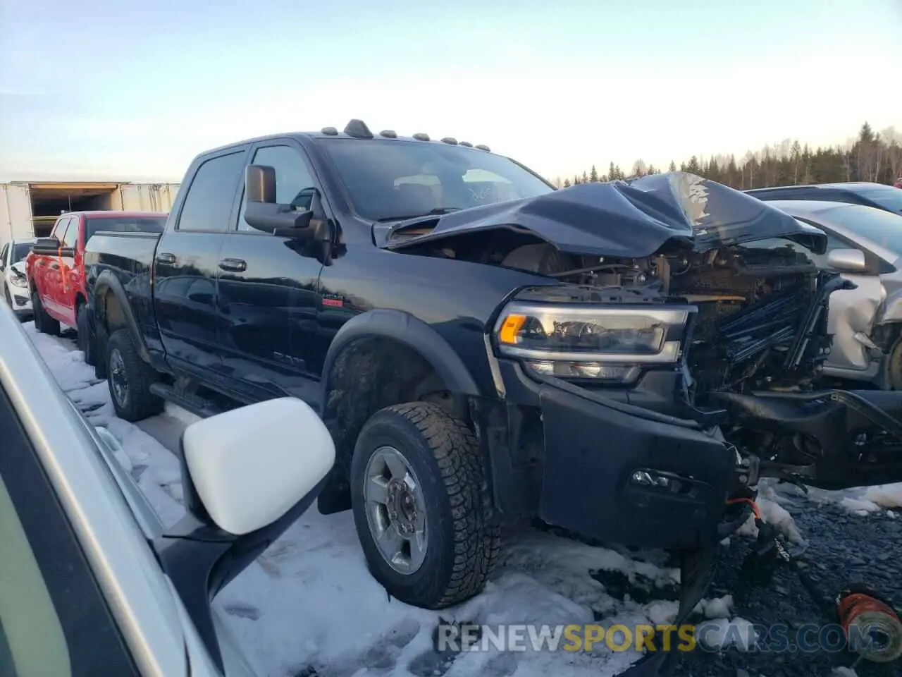 4 Photograph of a damaged car 3C6TR5EJ0KG568515 RAM 2500 2019