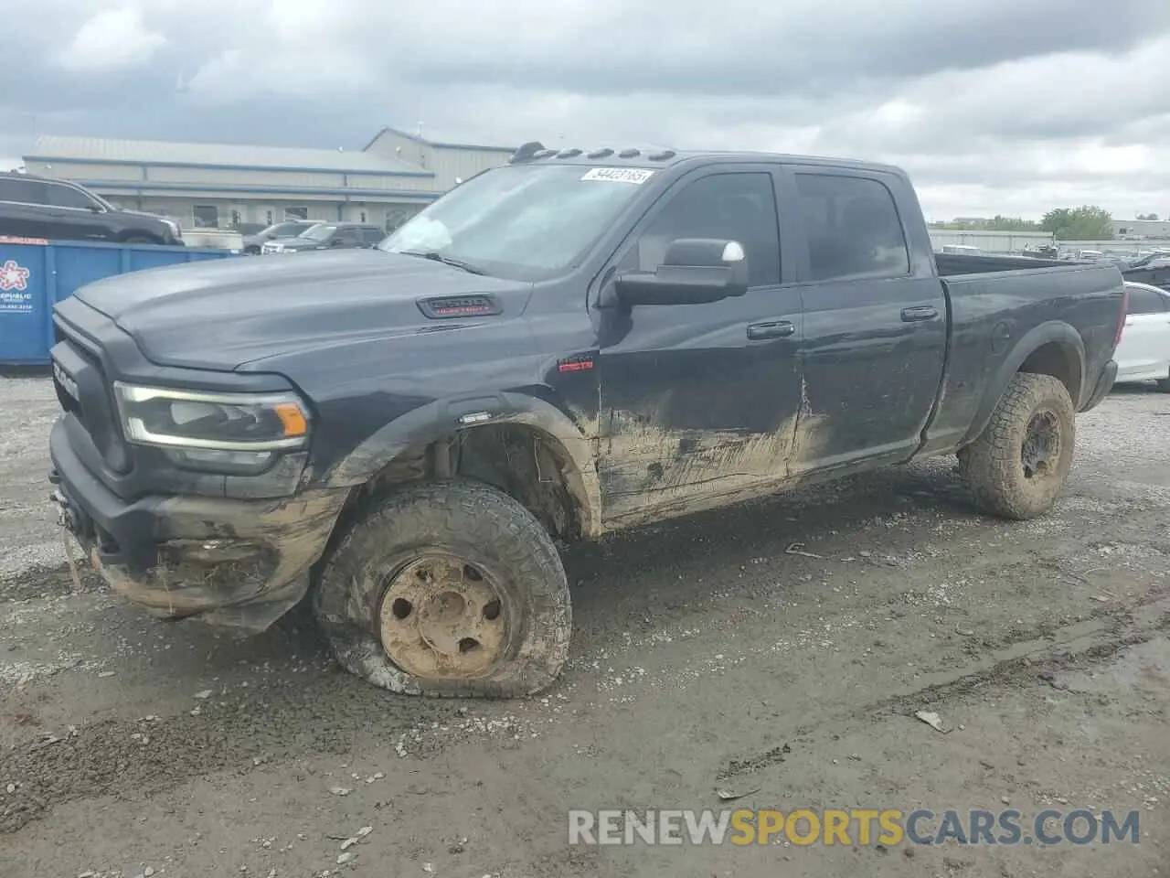 1 Photograph of a damaged car 3C6TR5EJXKG611337 RAM 2500 2019