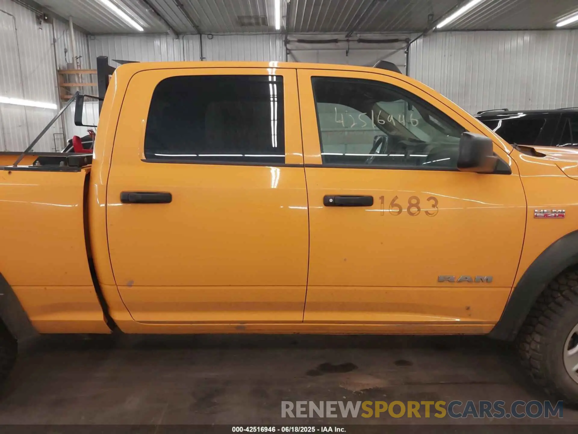 14 Photograph of a damaged car 3C6UR5CJ6KG620320 RAM 2500 2019