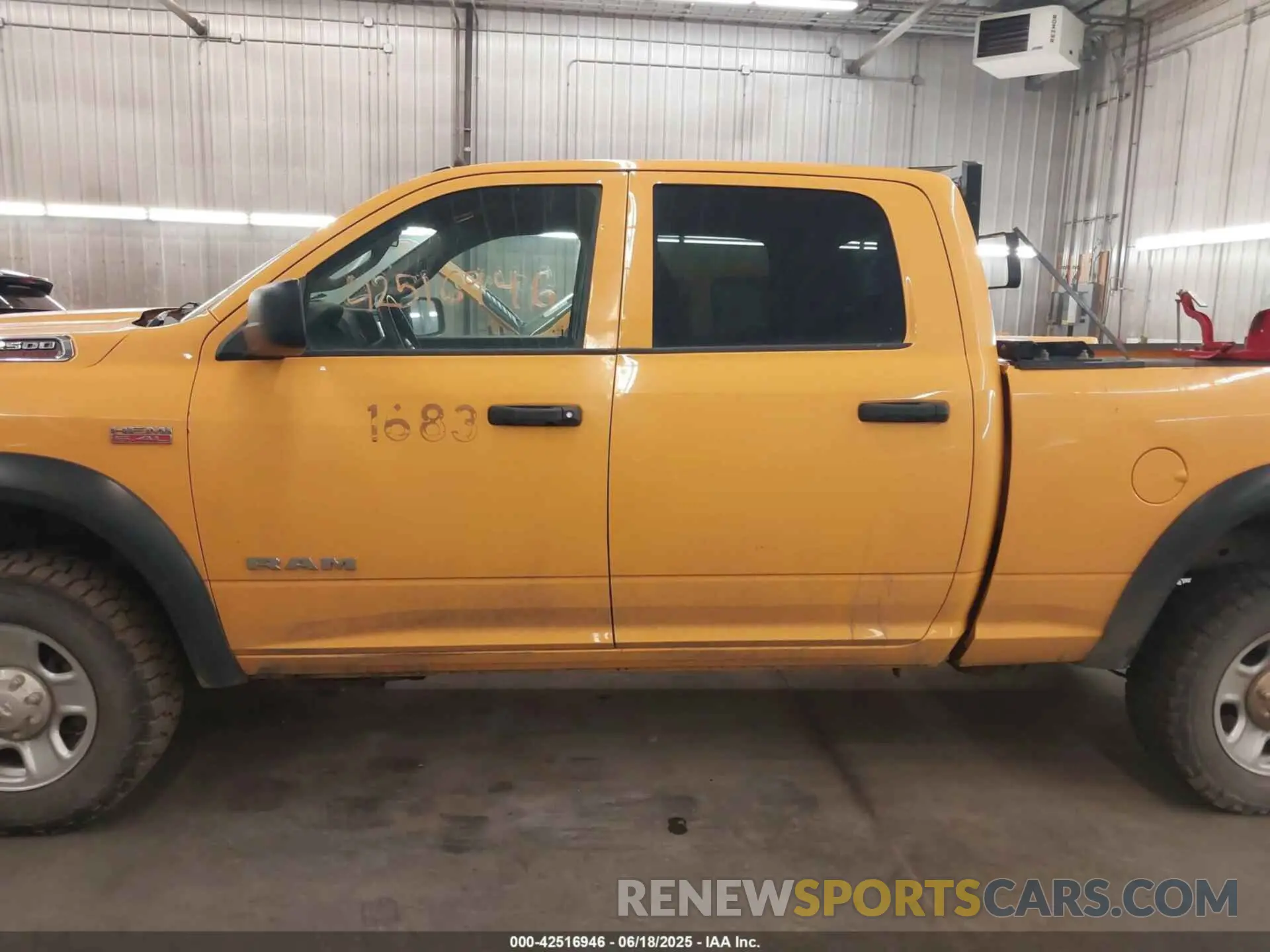 15 Photograph of a damaged car 3C6UR5CJ6KG620320 RAM 2500 2019