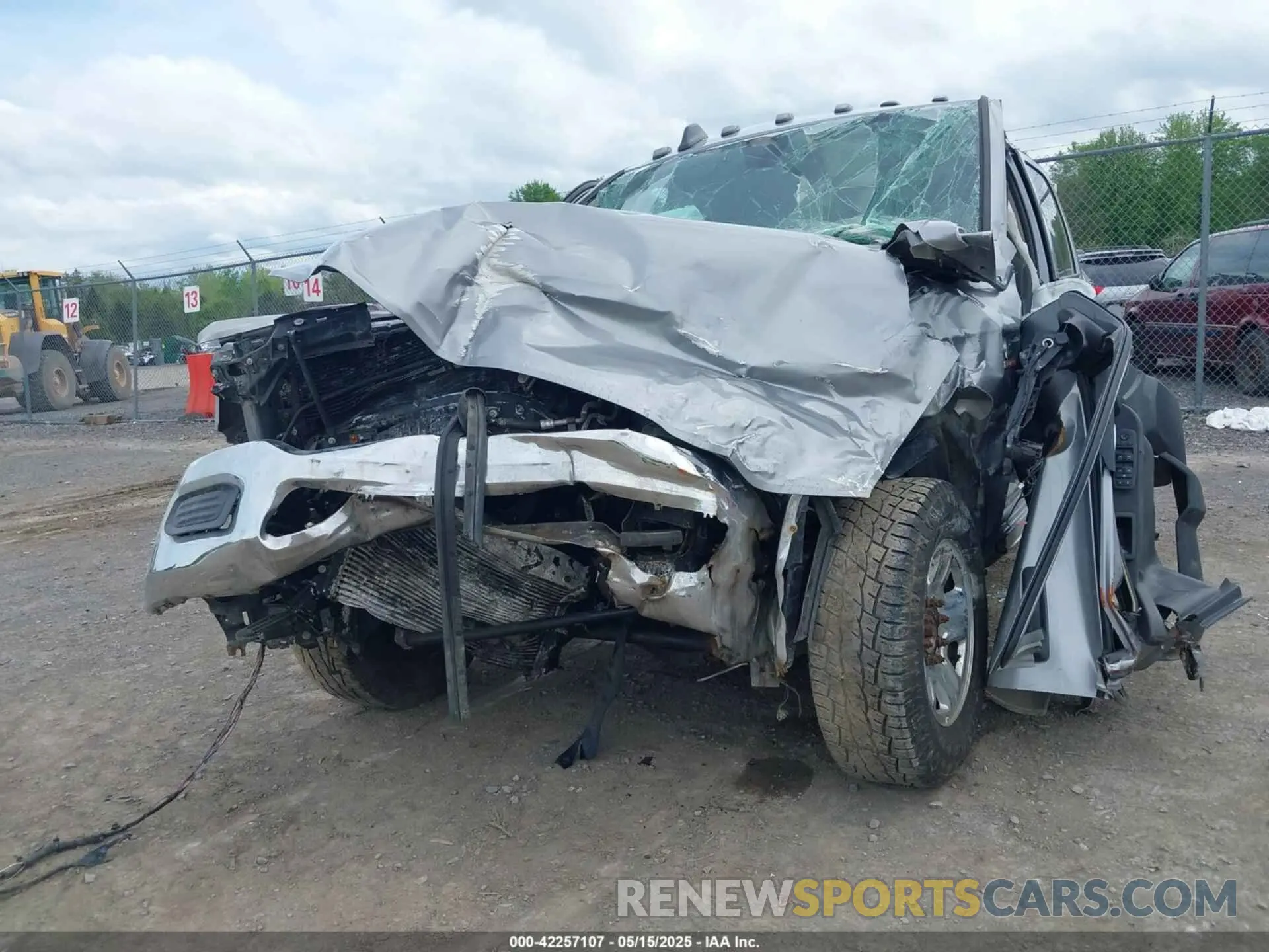 6 Фотография поврежденного автомобиля 3C6UR5CL3KG554486 RAM 2500 2019
