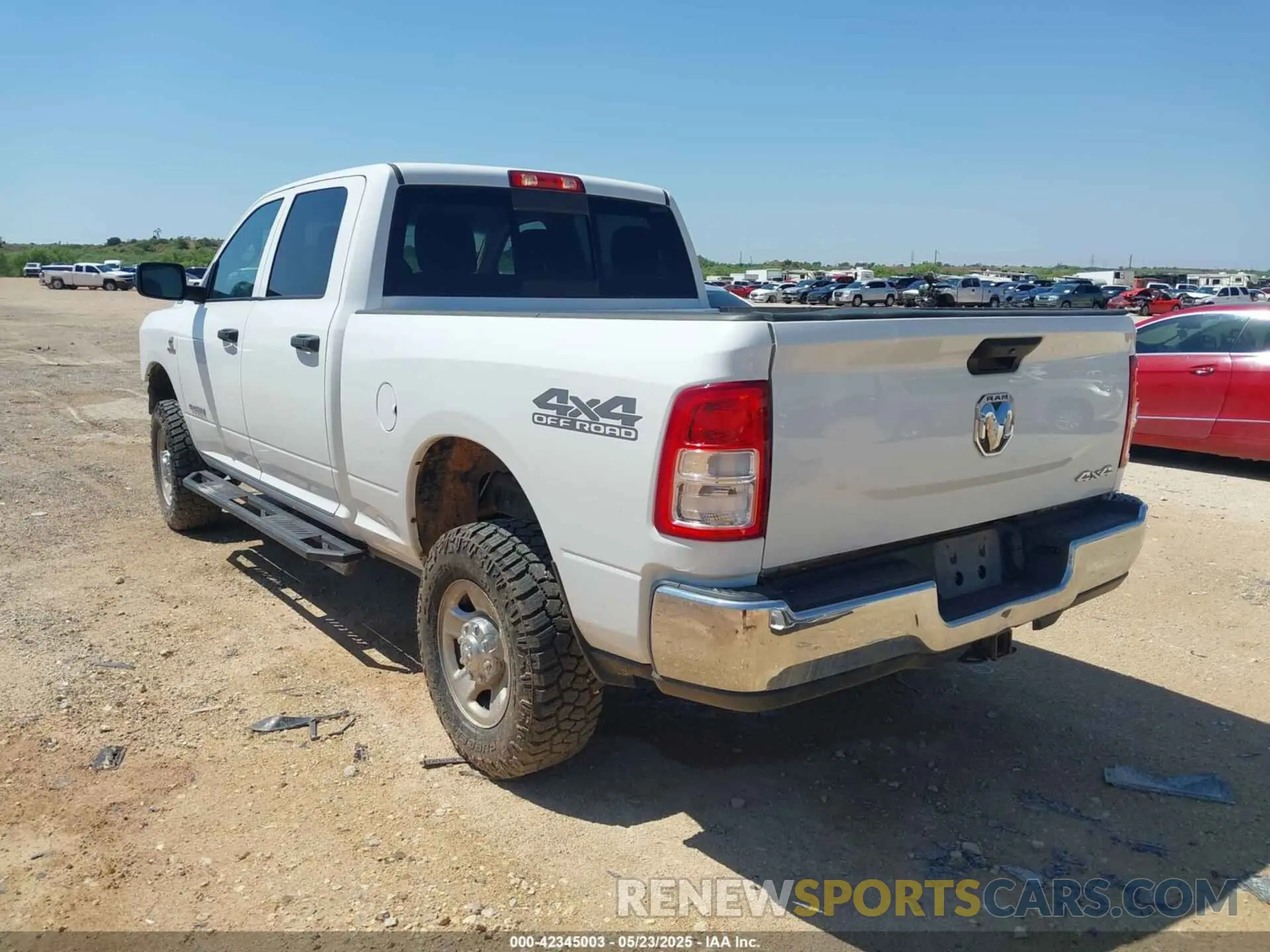 3 Photograph of a damaged car 3C6UR5CL6KG621369 RAM 2500 2019