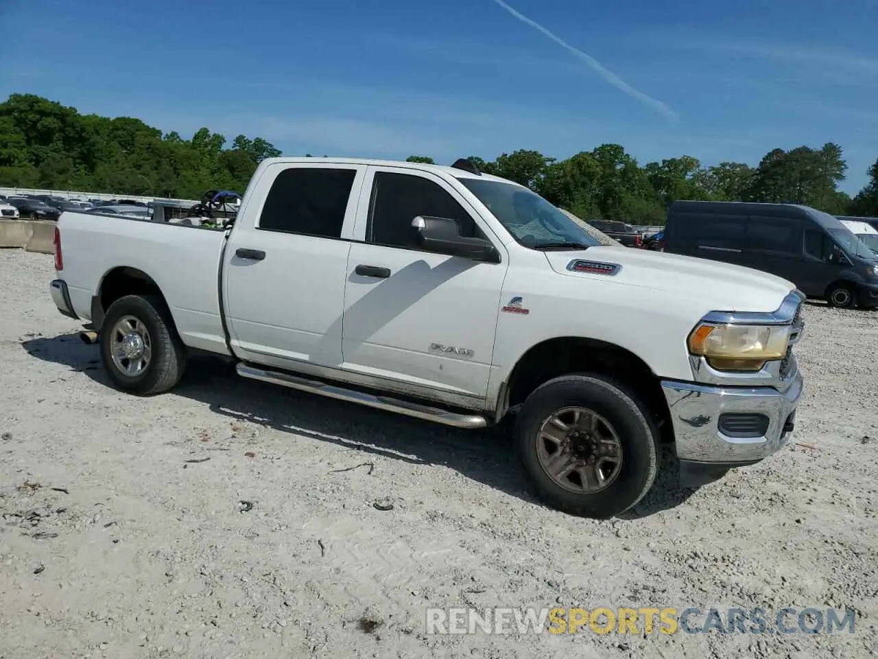 4 Photograph of a damaged car 3C6UR5CL7KG576779 RAM 2500 2019