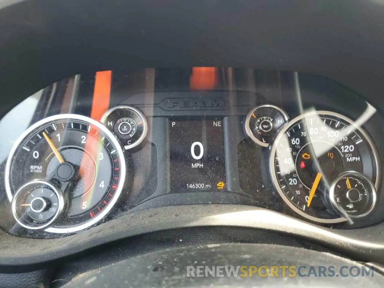 9 Photograph of a damaged car 3C6UR5CL7KG576779 RAM 2500 2019