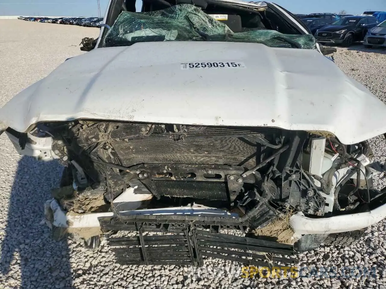 12 Photograph of a damaged car 3C6UR5DJ1KG697868 RAM 2500 2019
