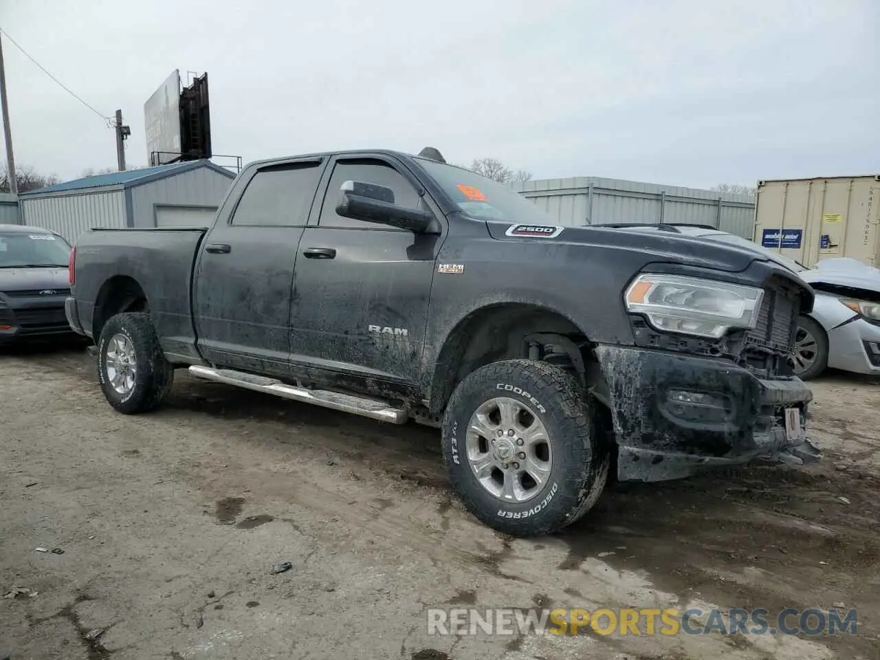 4 Фотография поврежденного автомобиля 3C6UR5DJXKG720872 RAM 2500 2019