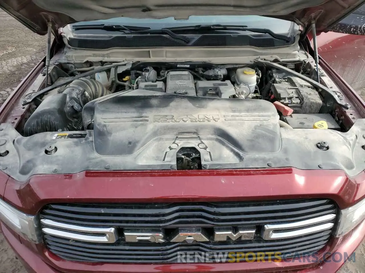 11 Photograph of a damaged car 3C6UR5DL8KG608735 RAM 2500 2019