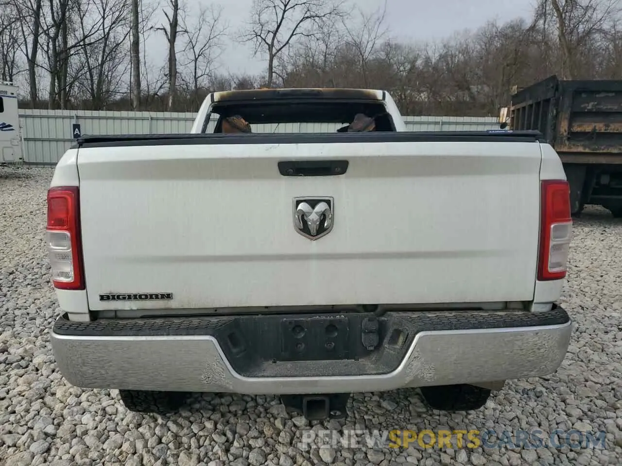 6 Photograph of a damaged car 3C6UR5DLXKG680326 RAM 2500 2019