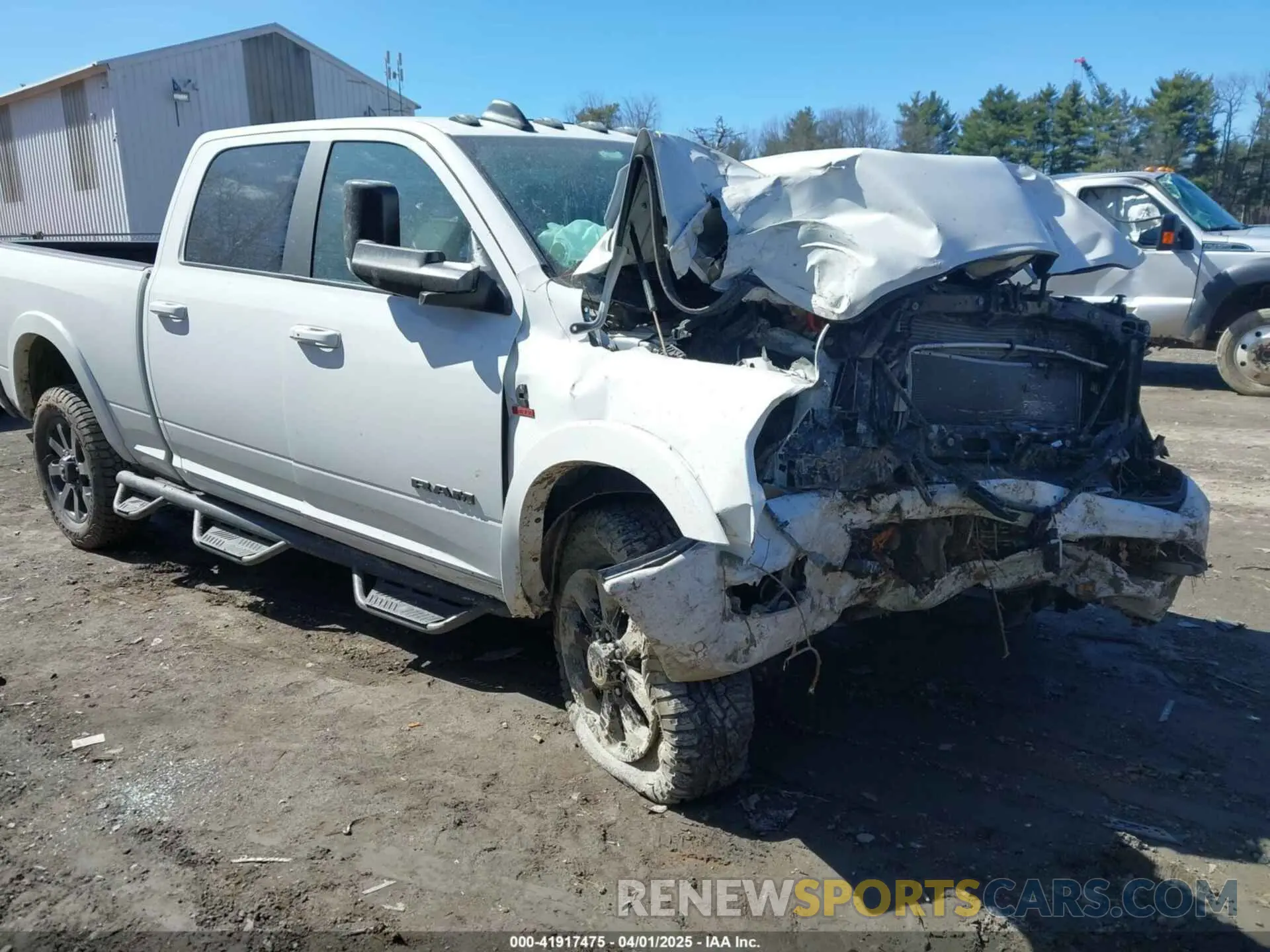 1 Photograph of a damaged car 3C6UR5FL7KG714624 RAM 2500 2019
