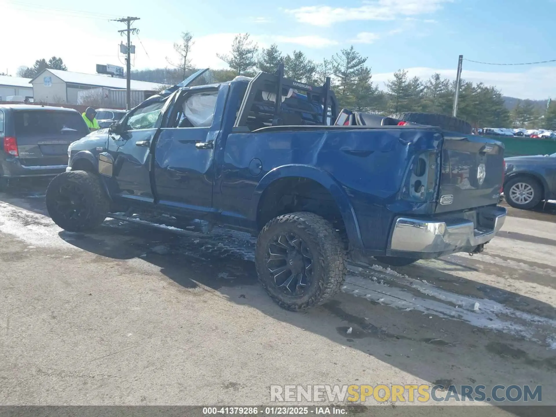3 Photograph of a damaged car 3C6UR5GJ9KG683082 RAM 2500 2019