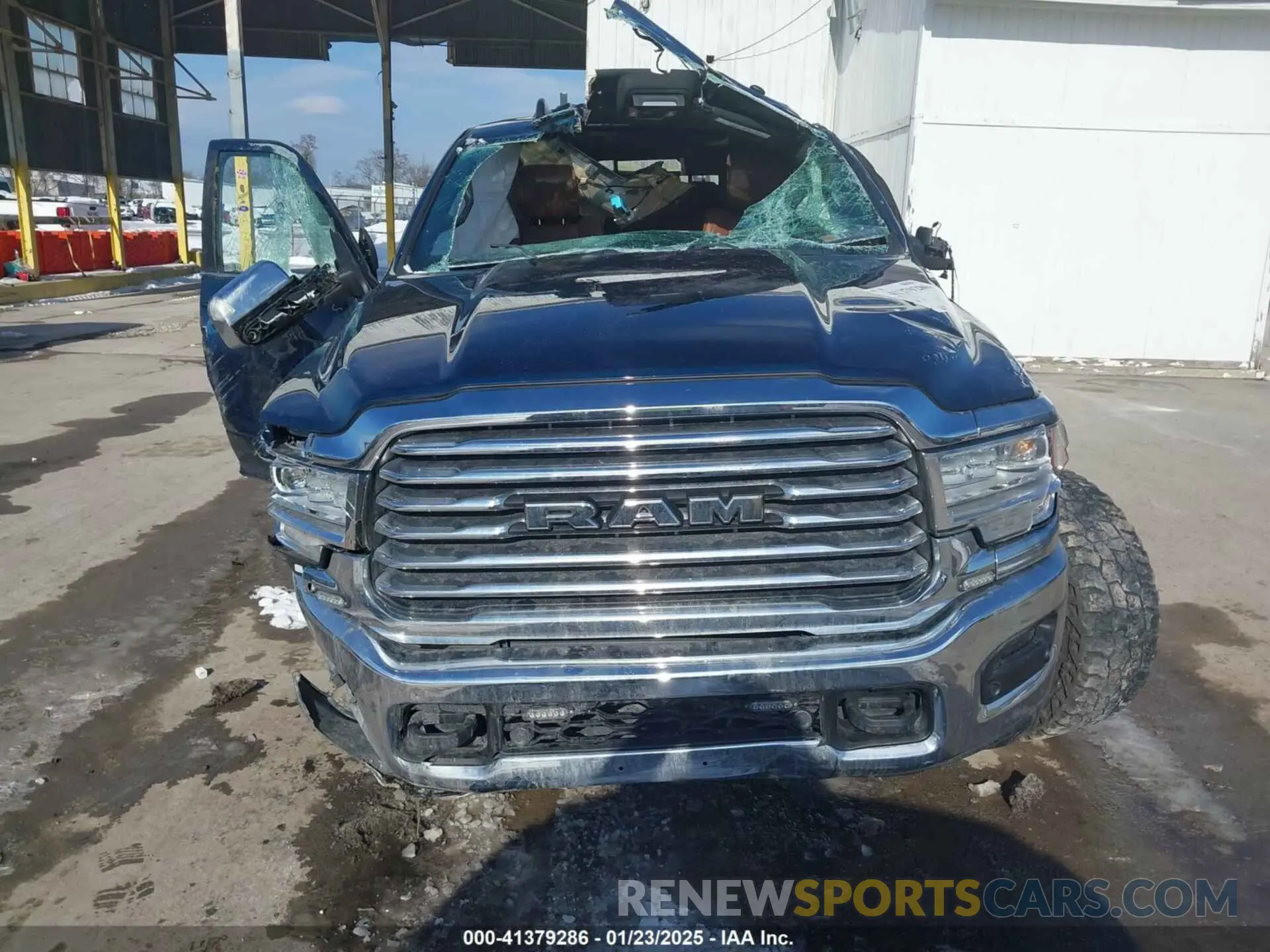 6 Photograph of a damaged car 3C6UR5GJ9KG683082 RAM 2500 2019