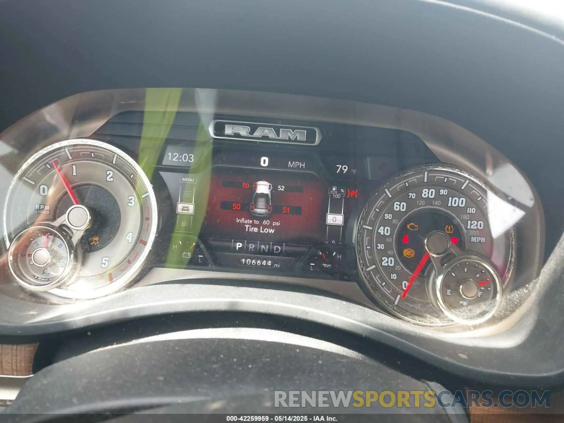 7 Photograph of a damaged car 3C6UR5GL5KG727855 RAM 2500 2019